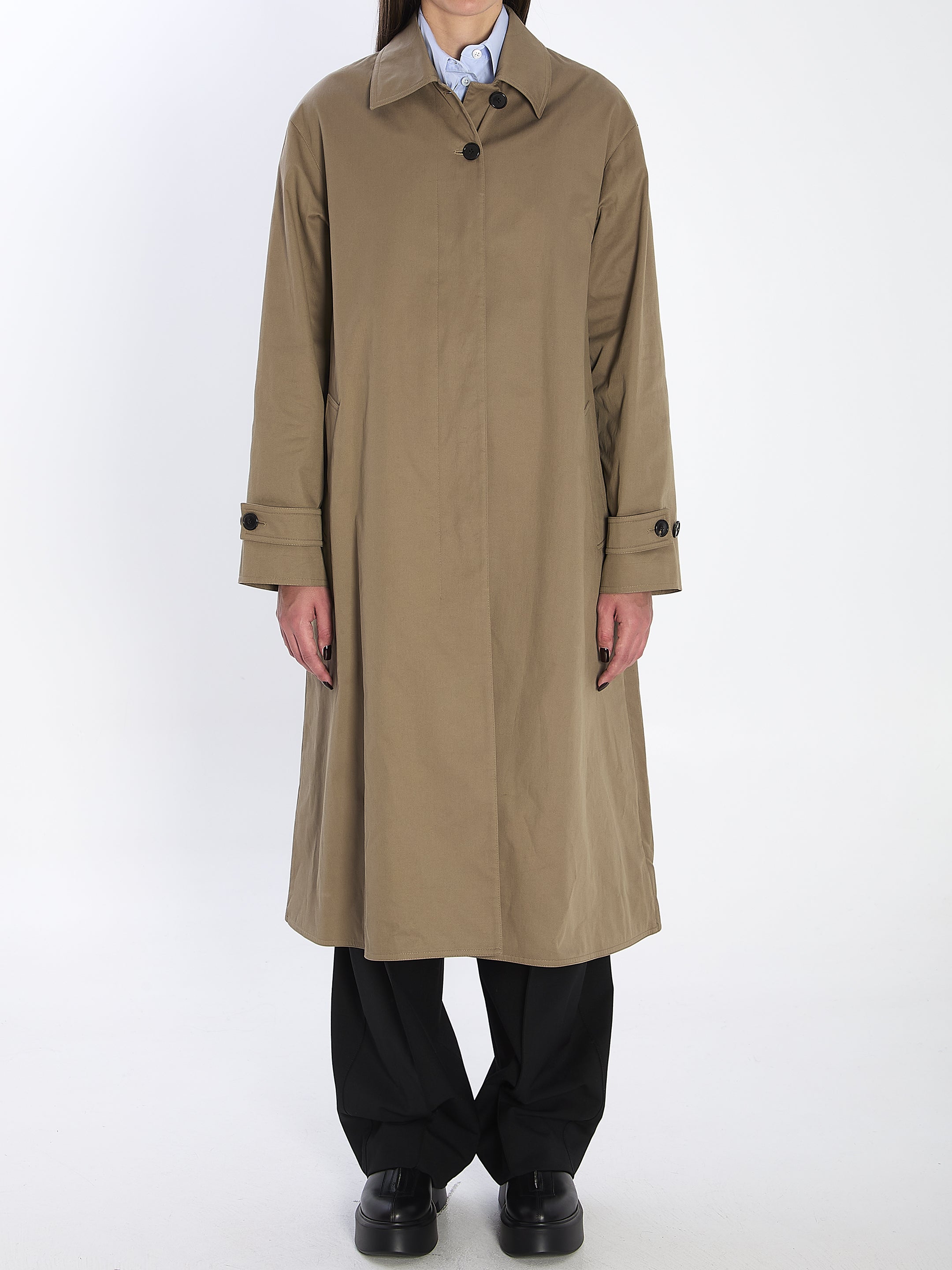 THE ROW 04 lolana coat in cotton