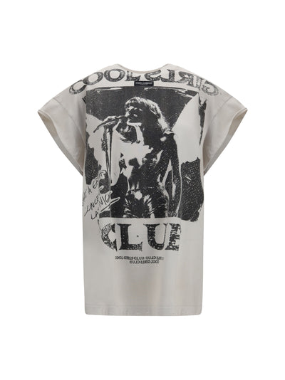 oversized printed jersey t-shirt
