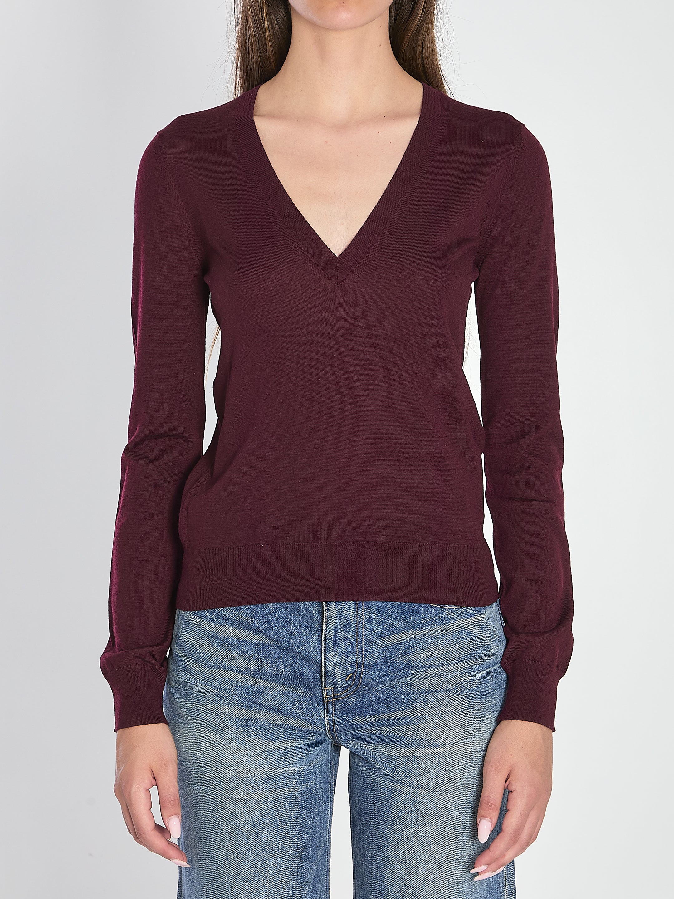 SAINT LAURENT S v-neckline pullover