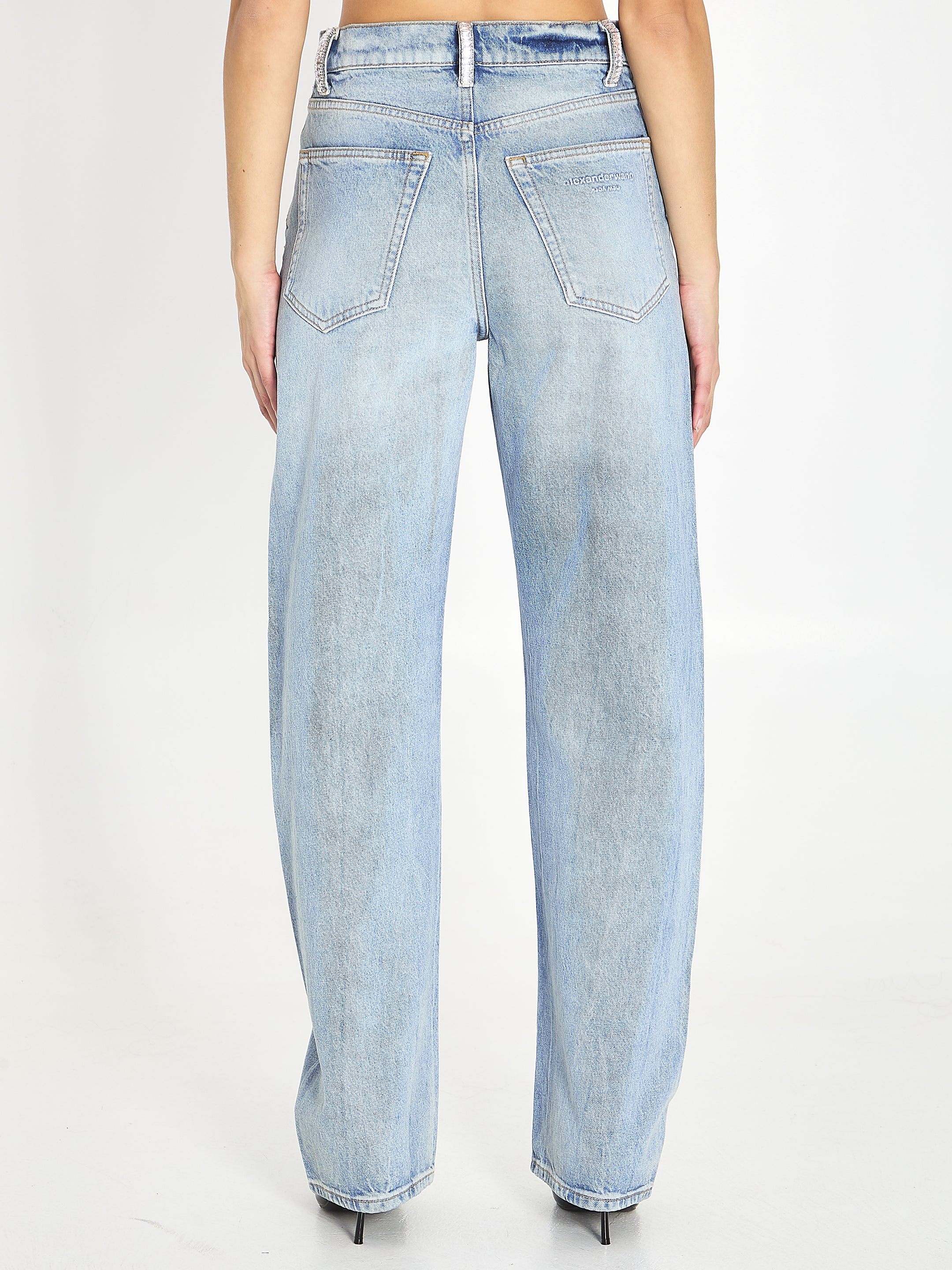 ALEXANDER WANG 25 medium-waist float jeans