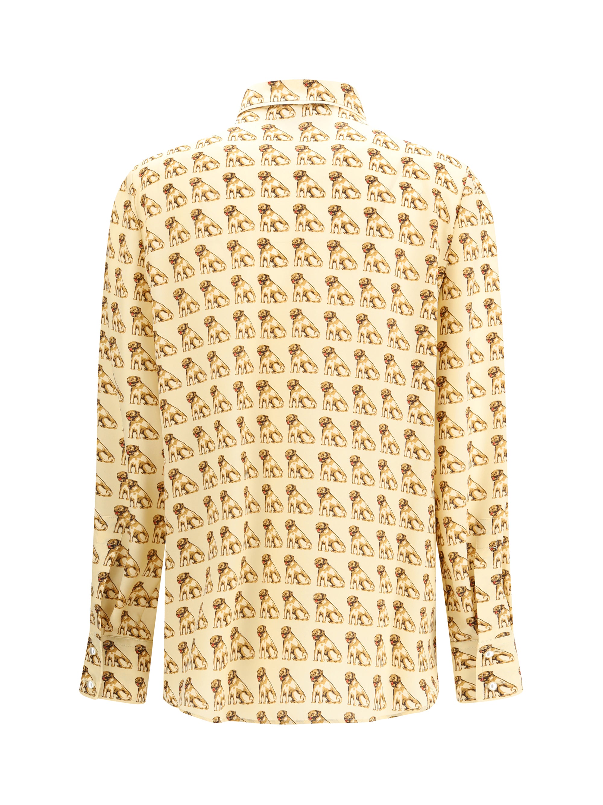 VALENTINO 44 silk crepe de chine shirt