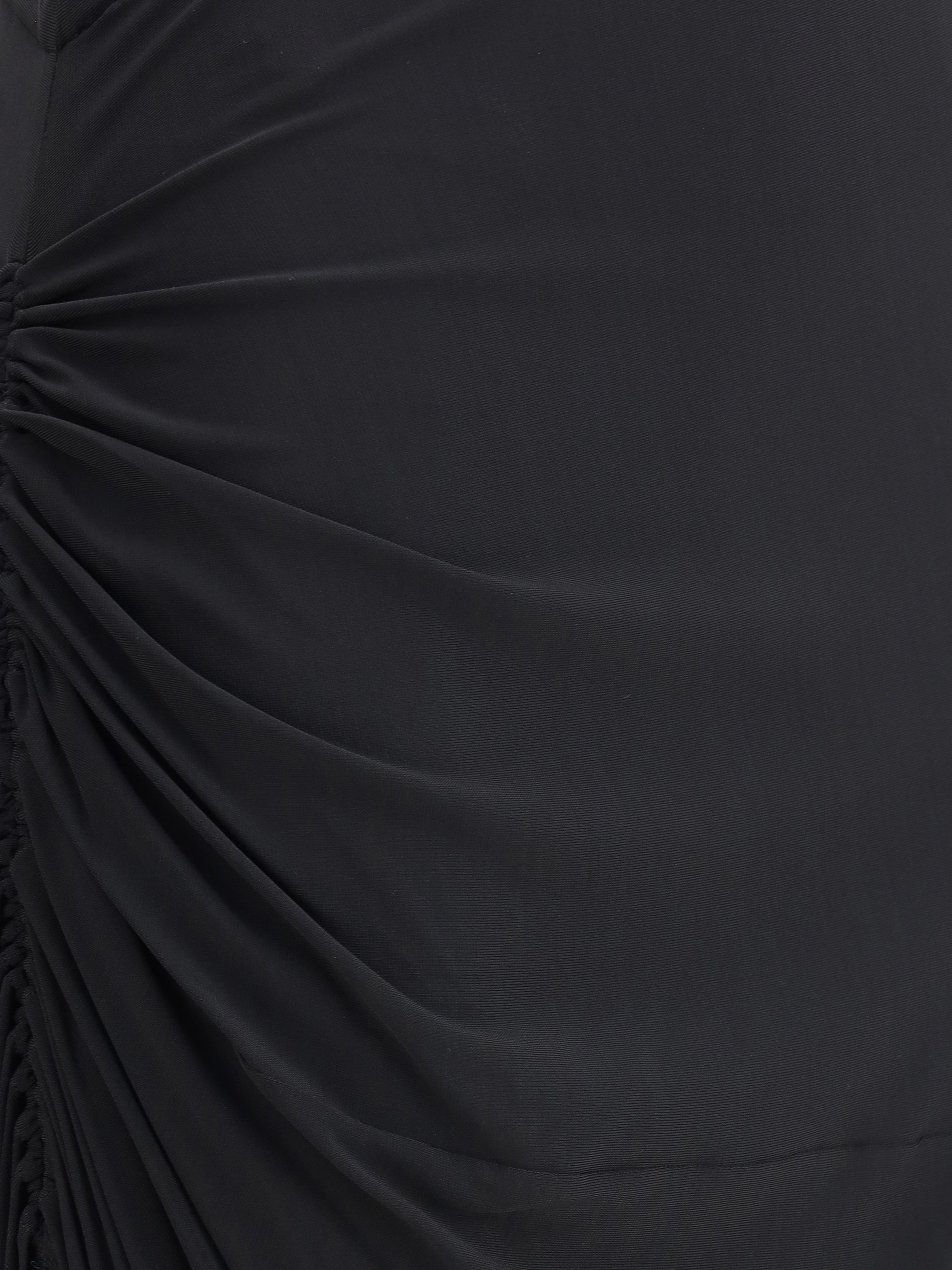 ALAIA 36 gathered long skirt