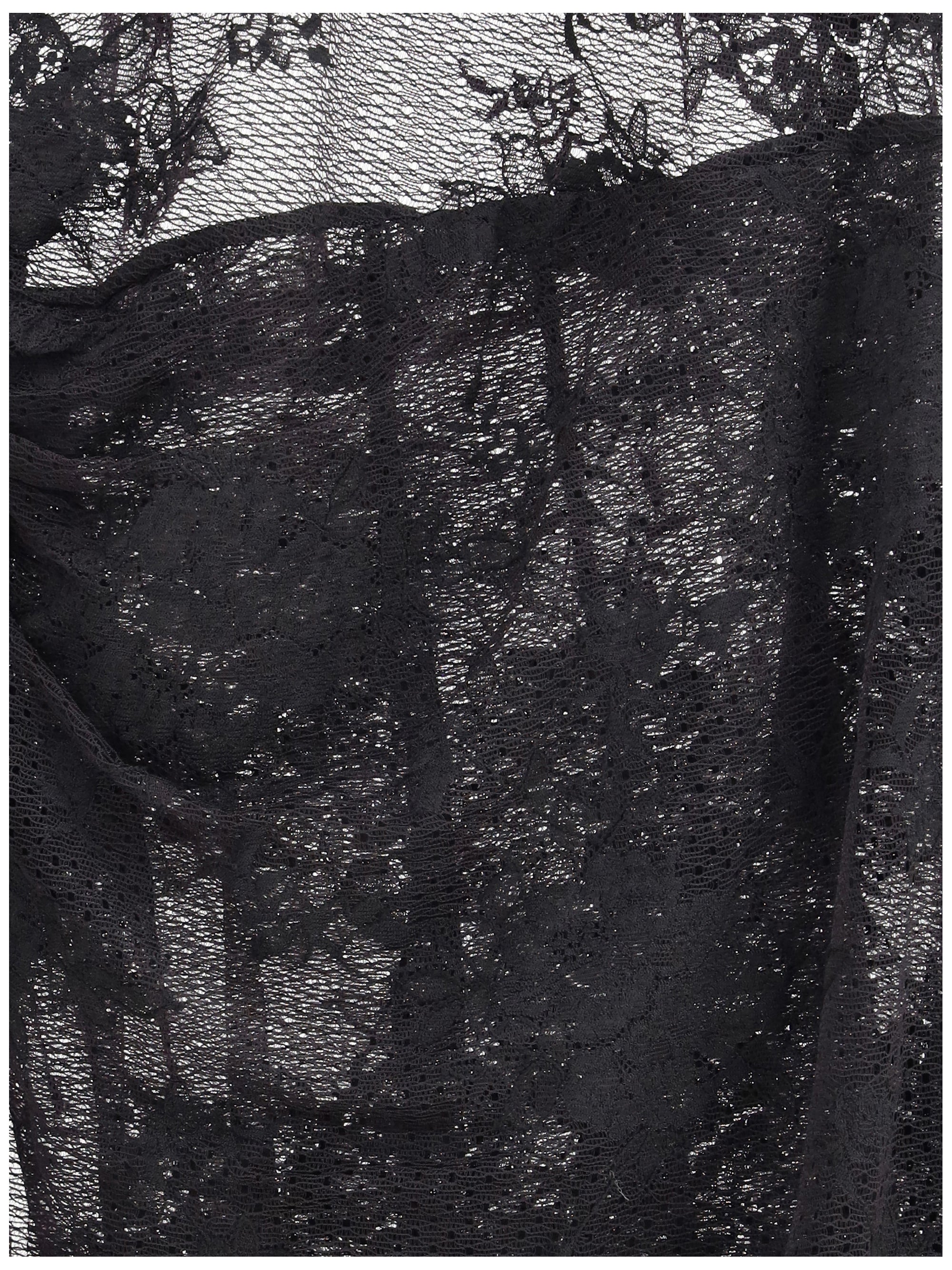 THE ANDAMANE 42 tessa sheer lace jumpsuit