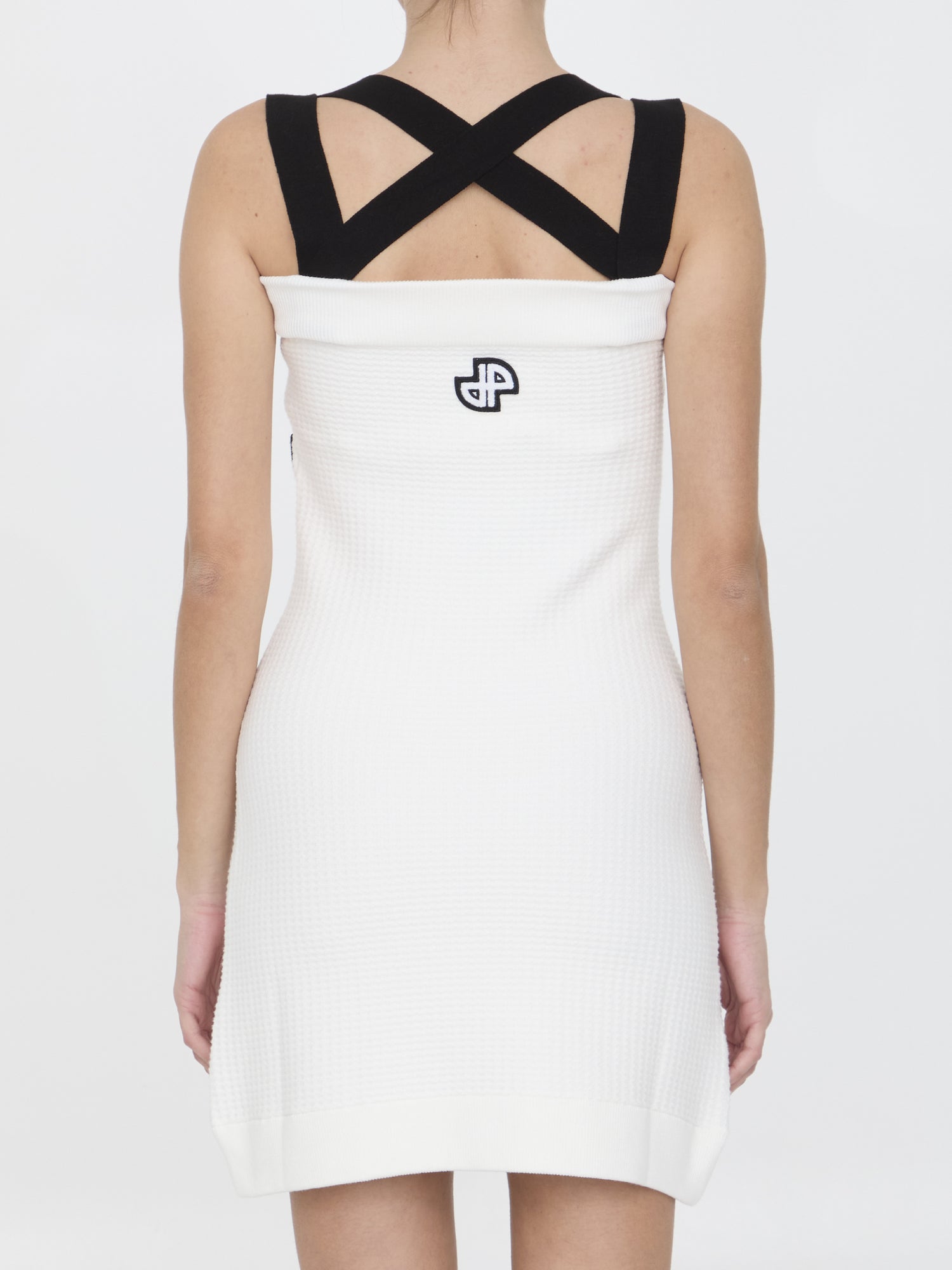 PATOU M 3d knit dress