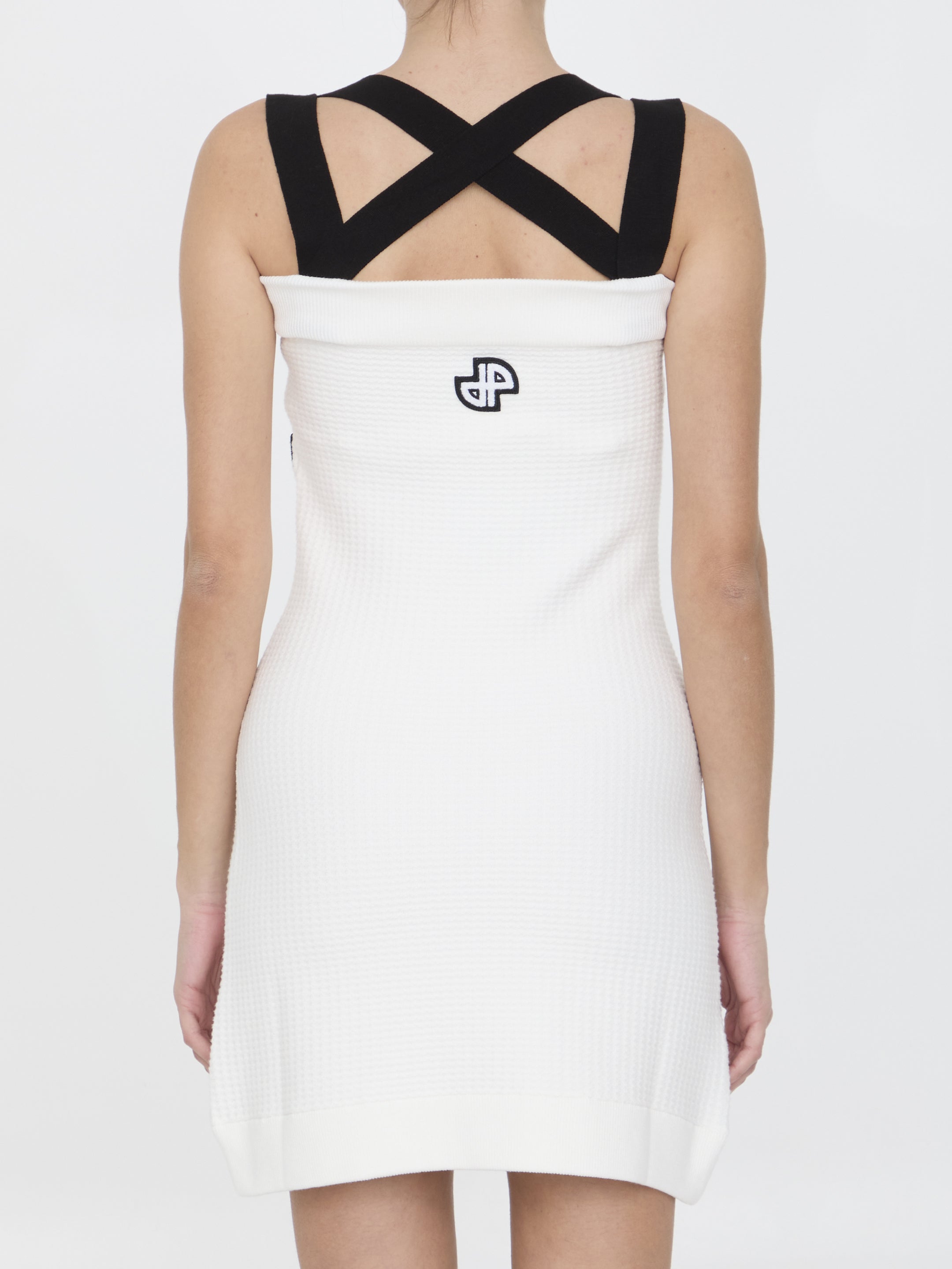 PATOU M 3d knit dress