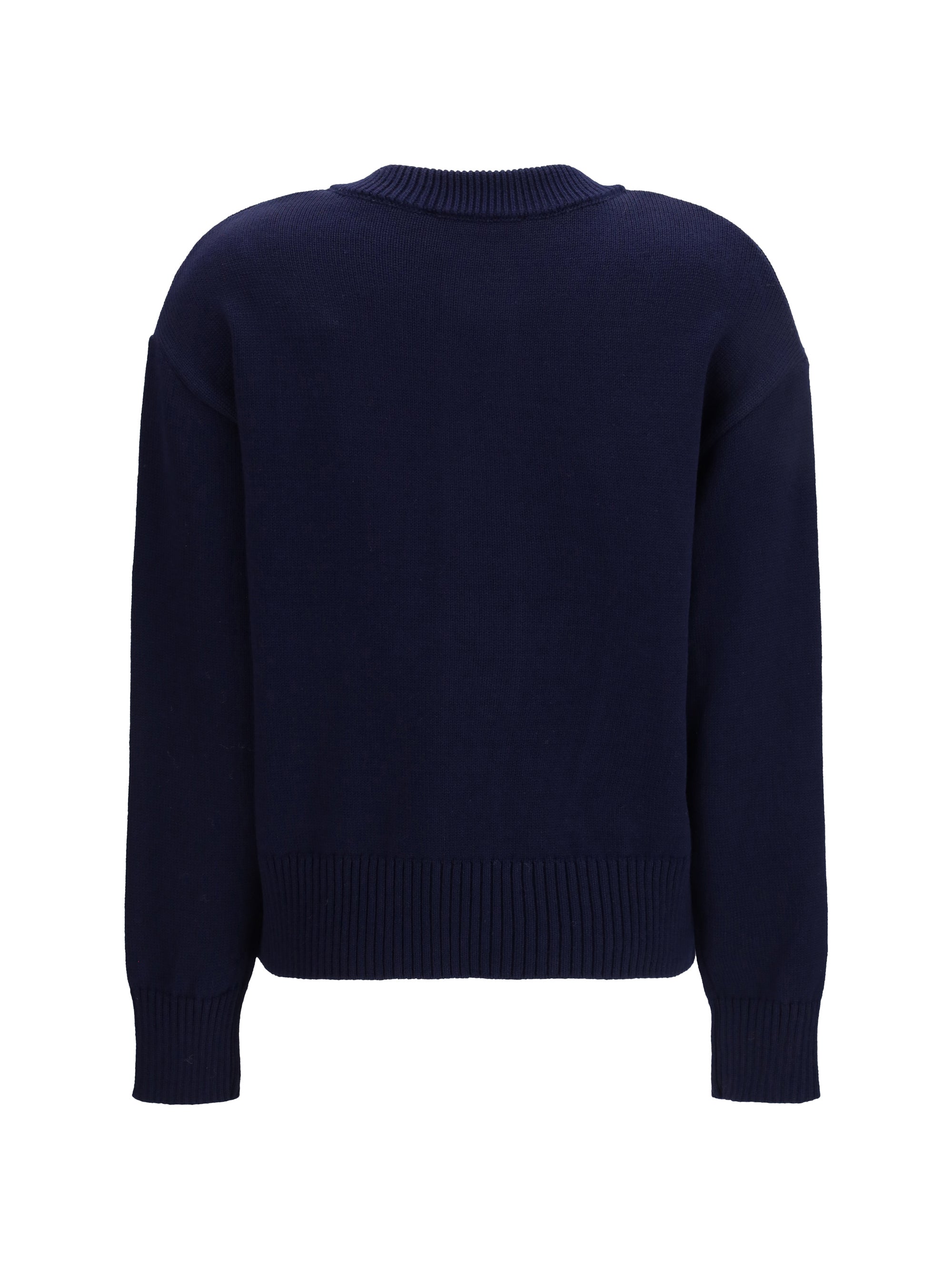 AMI PARIS L crewneck cardigan