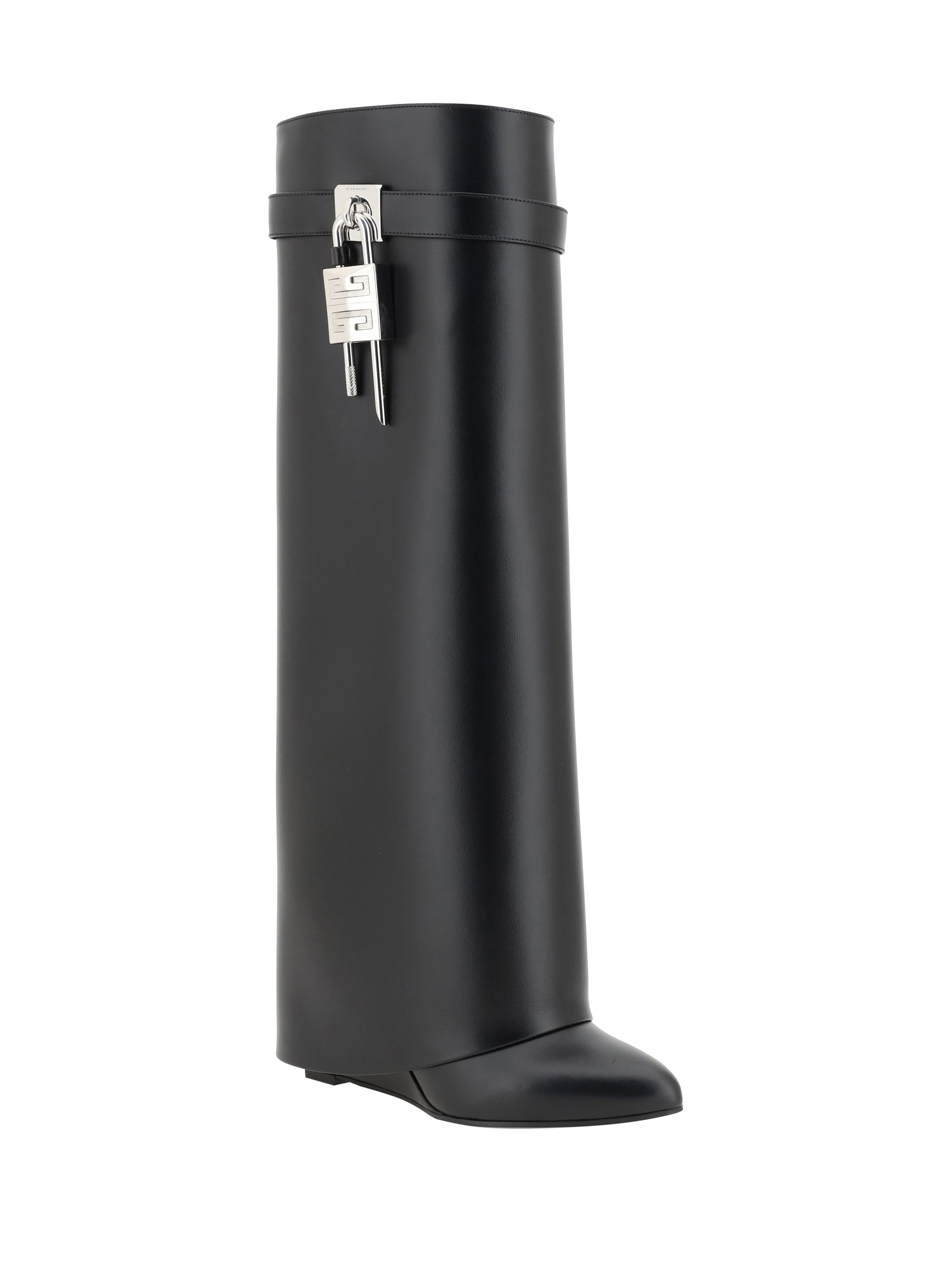 GIVENCHY 36 shark lock boots