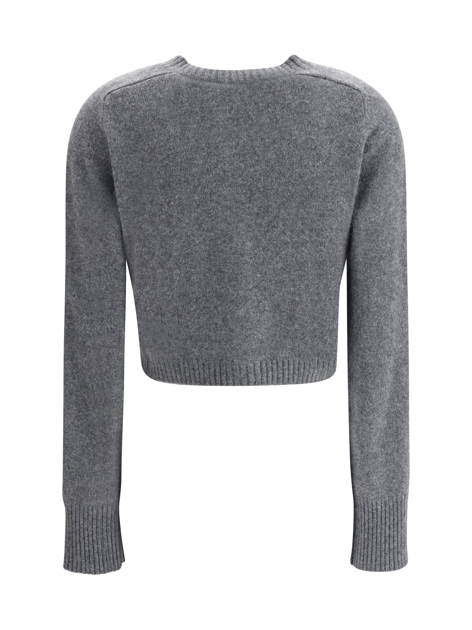 LOULOU DE SAISON L cashmere crop cardigan