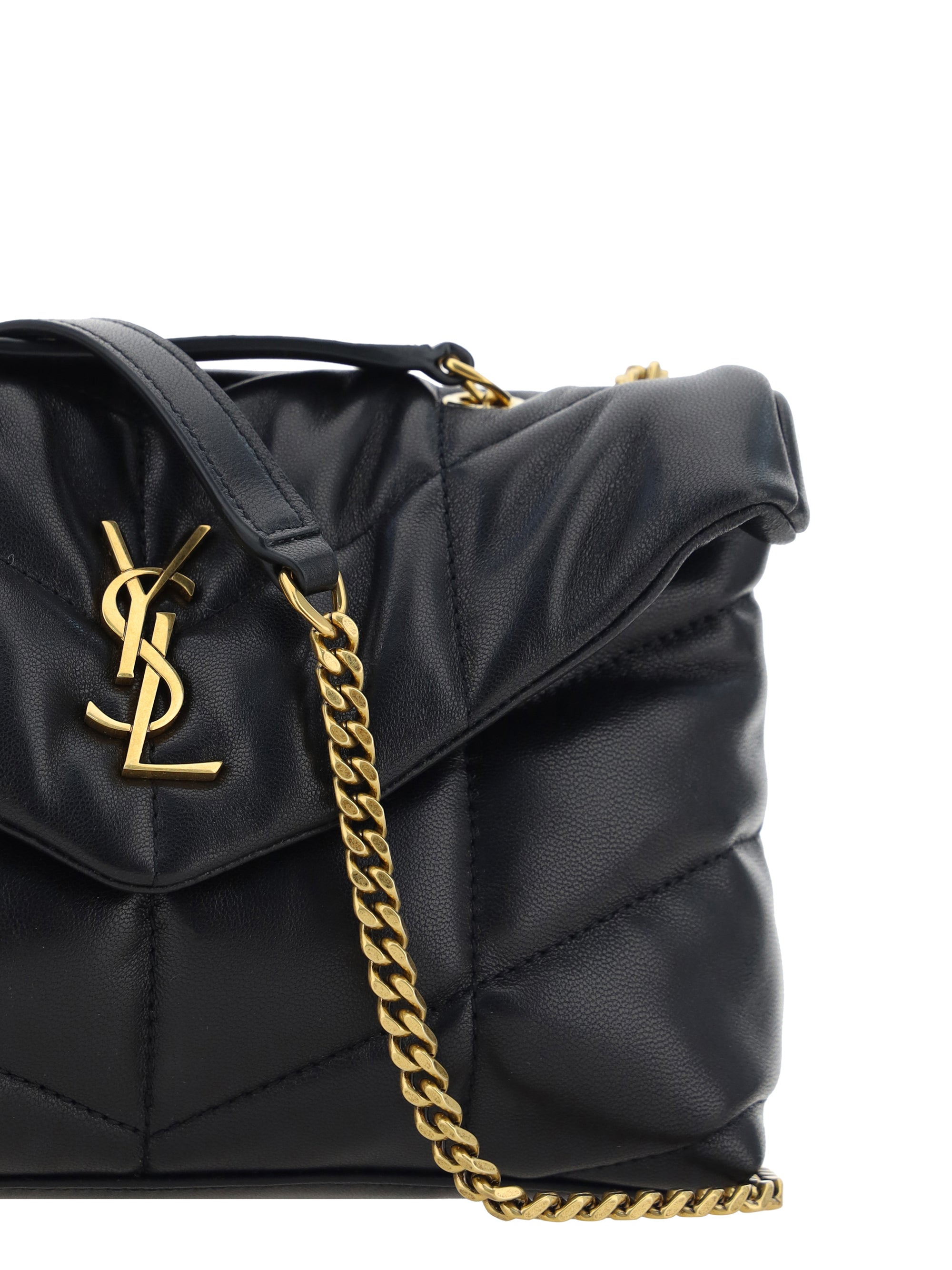 SAINT LAURENT OS puffer toy shoulder bag