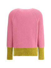 MARNI 40 color block wool sweater