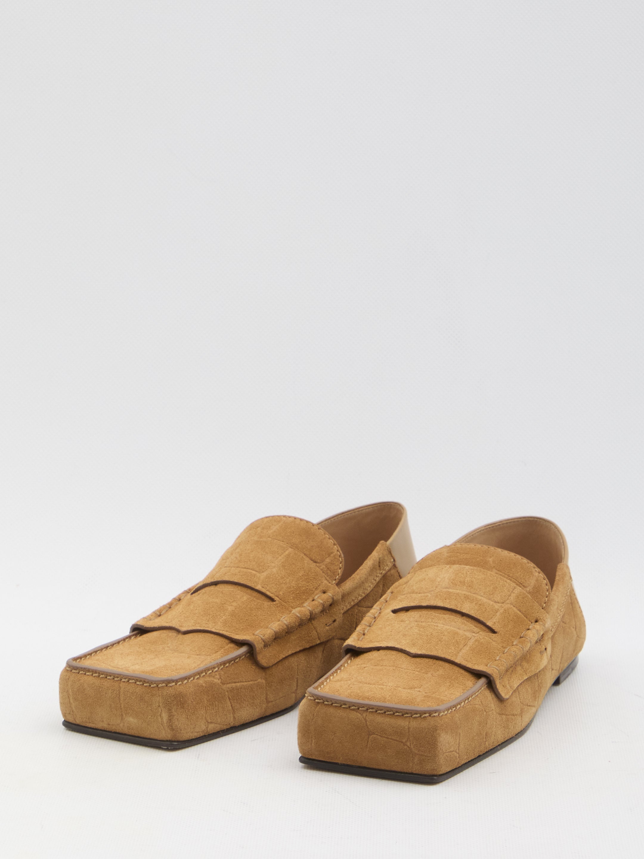 JACQUEMUS 36 carré loafers
