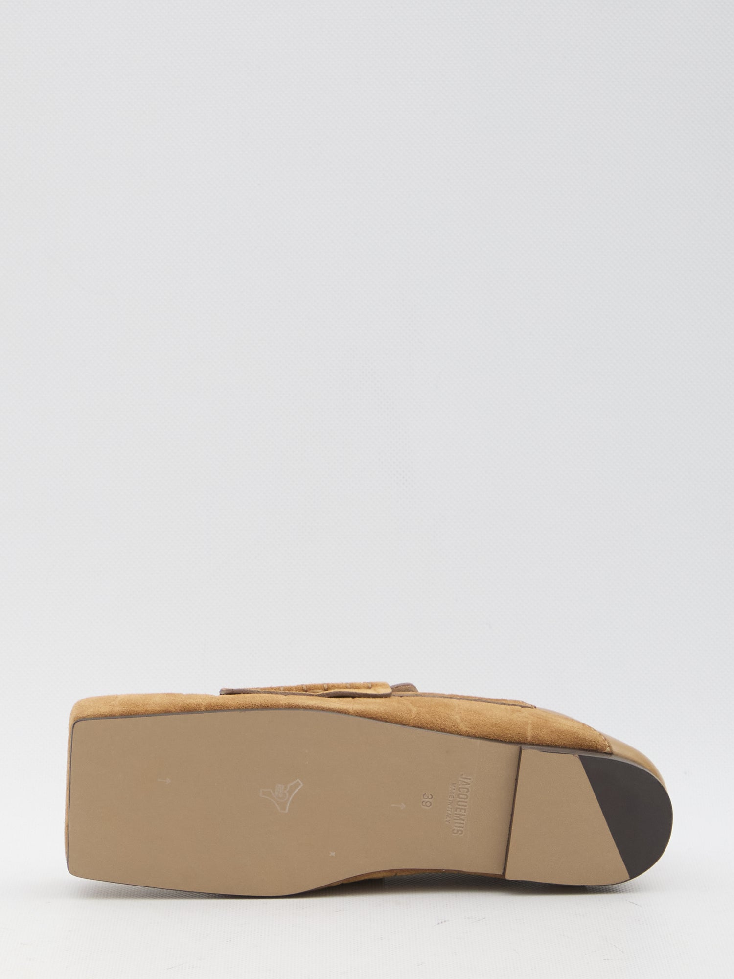 JACQUEMUS 36 carré loafers