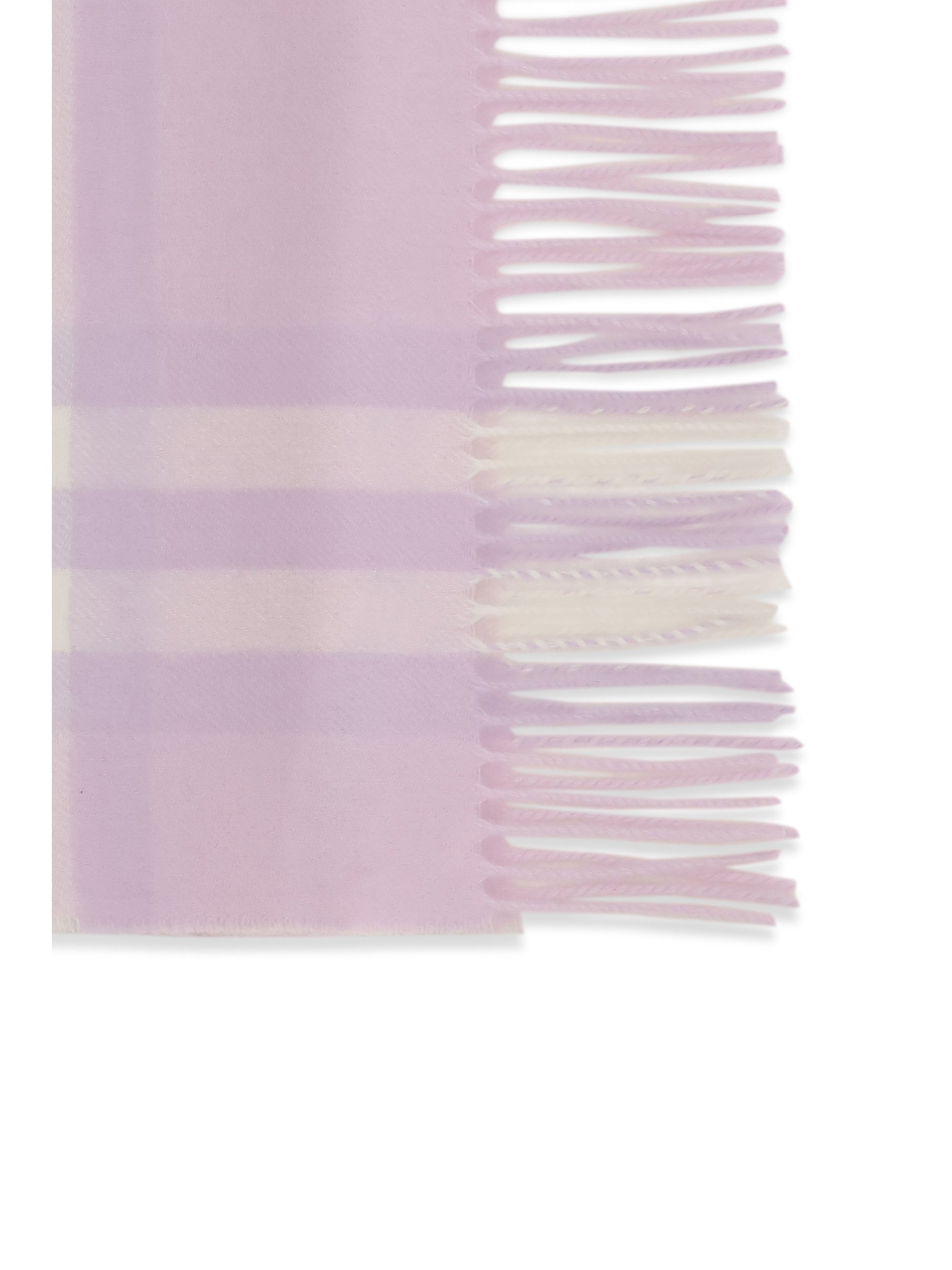 BURBERRY OS embroidered cashmere scarf