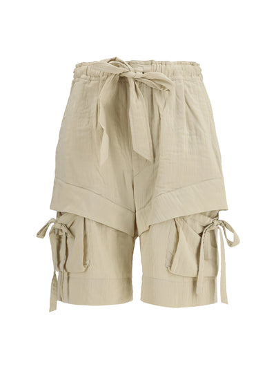 viscose and cotton shorts