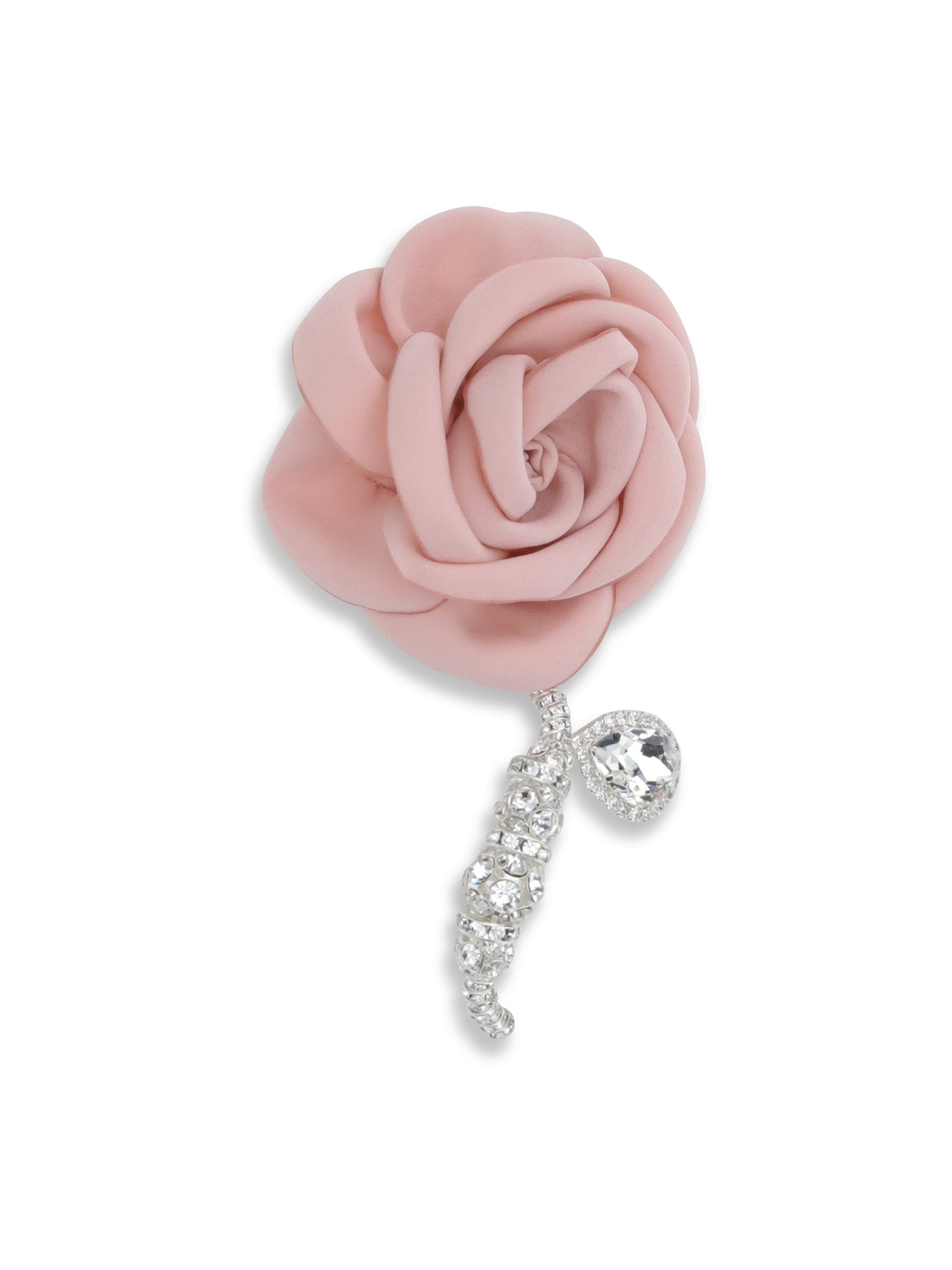 MAGDA BUTRYM OS crystal rose drop single earring