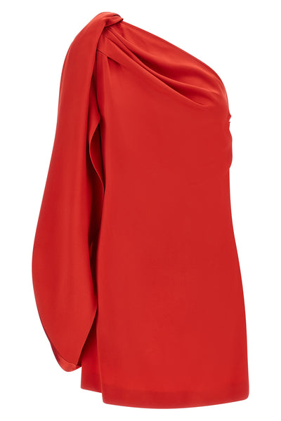 the stella mccartney mini dress defines contemporary eveningwear through a preci