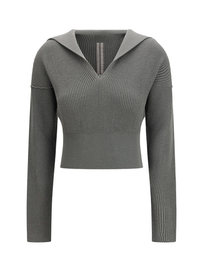 euca virgin wool sweater with v neck
