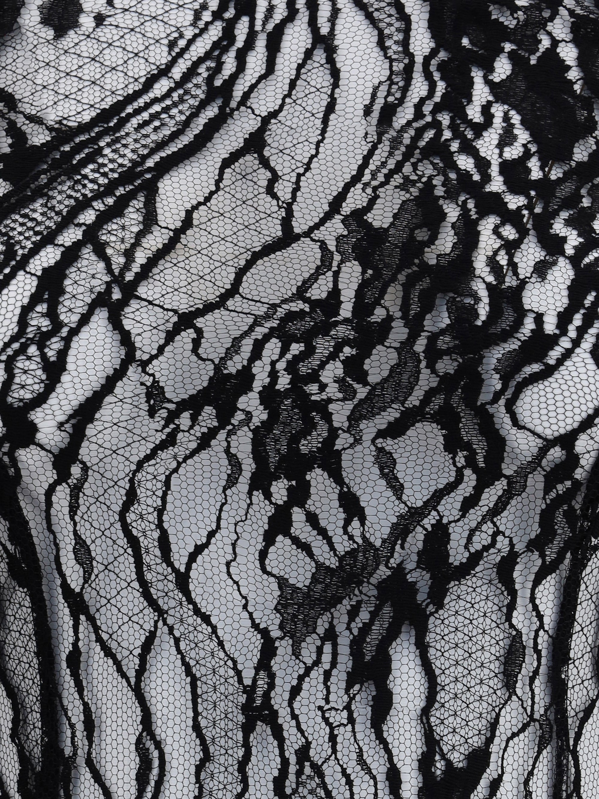 BALMAIN 36 lace bodysuit