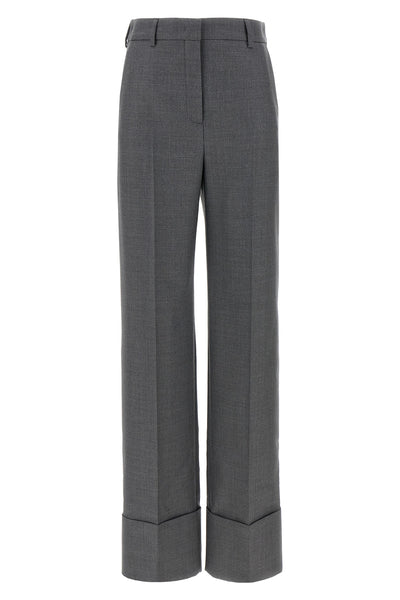 virgin wool trousers