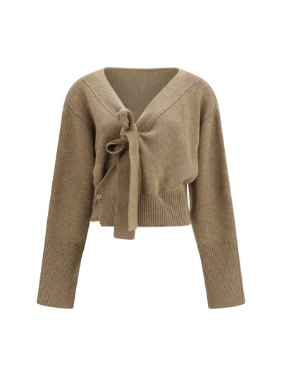 cashmere sweater with bow