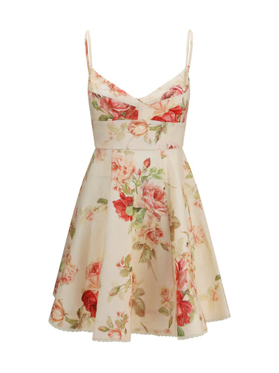 roselight floral picnic dress