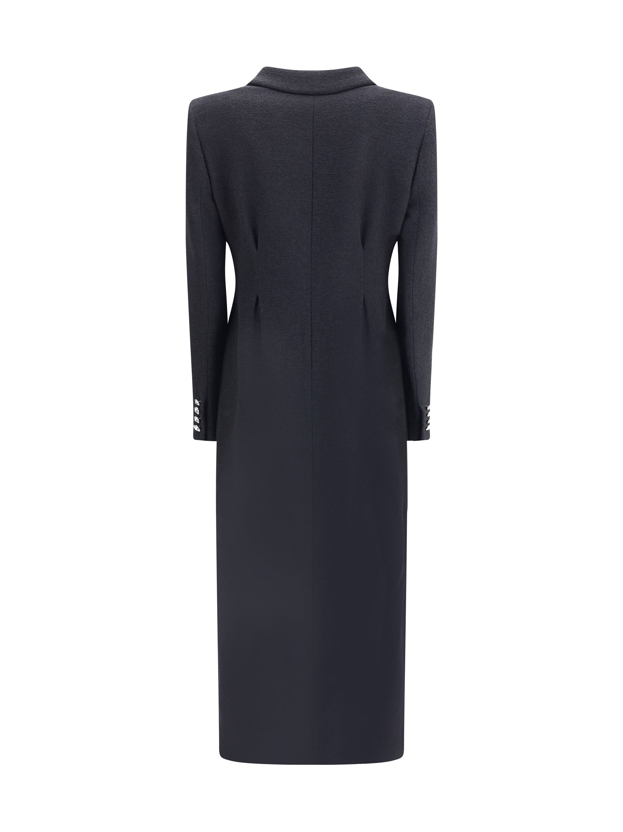 ALESSANDRA RICH 42 tweed long coat