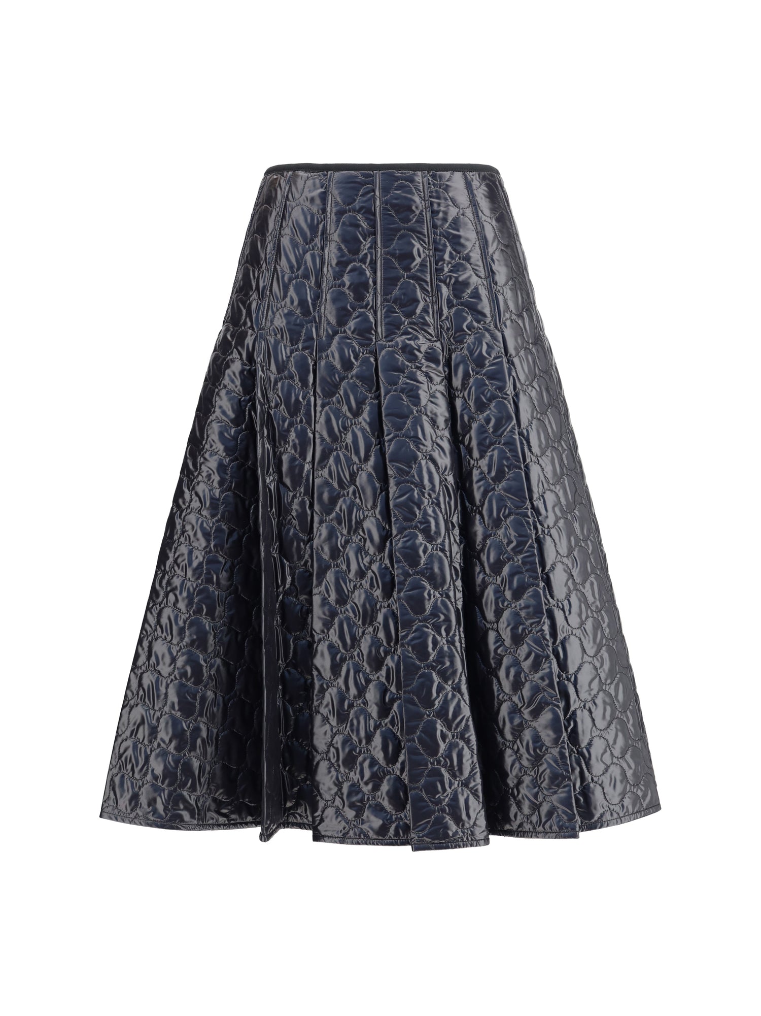 MONCLER 38 padded midi skirt