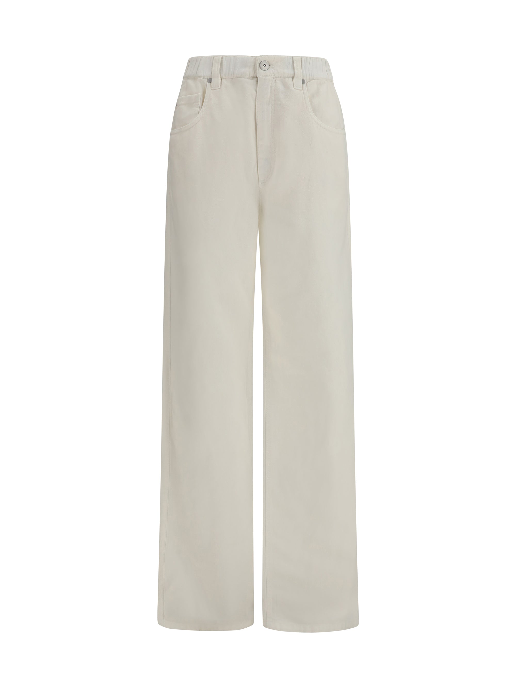 BRUNELLO CUCINELLI 42 wide-leg jeans