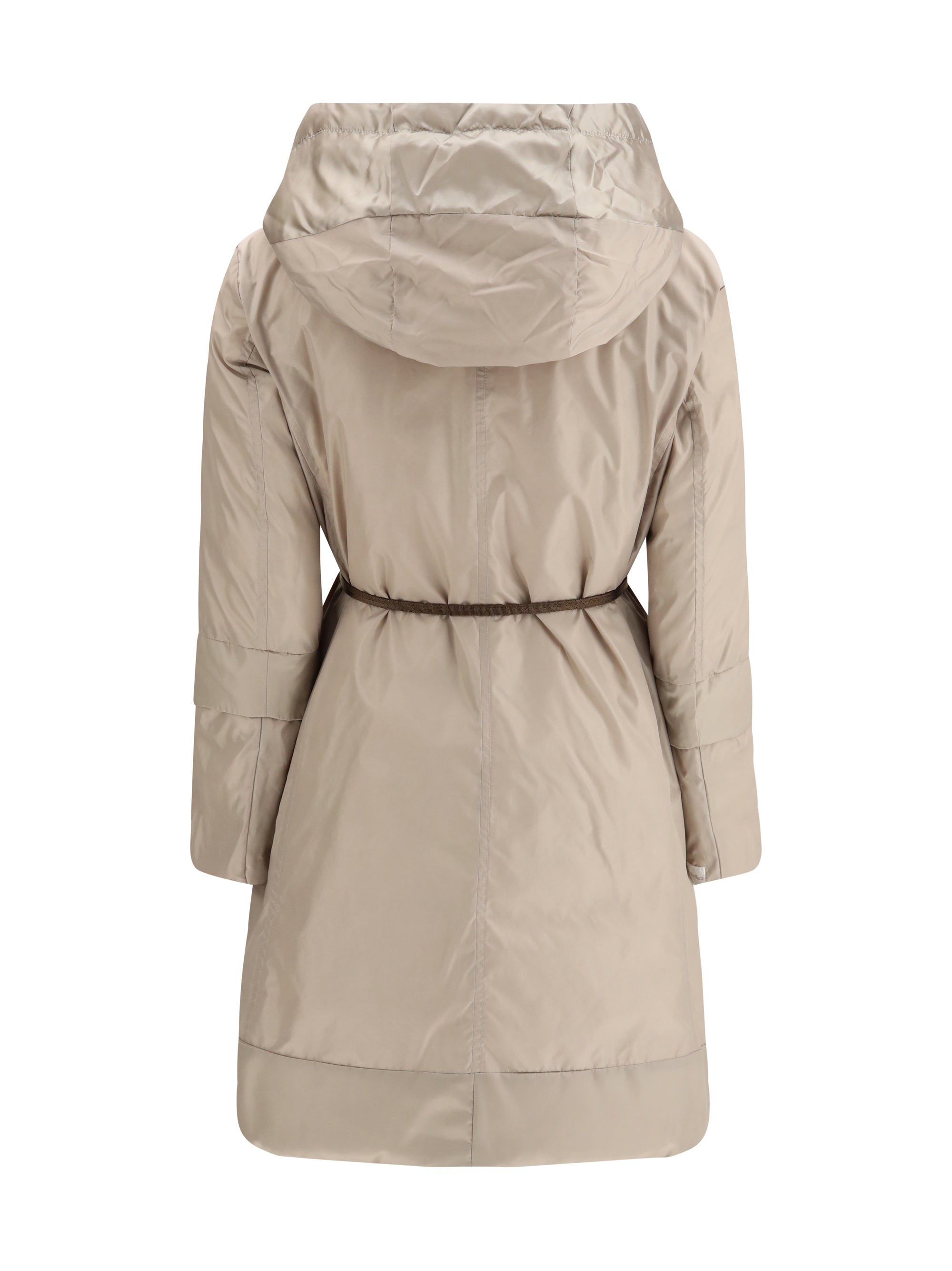 MAX MARA THE CUBE 42 puffer coat in water-repellent satin