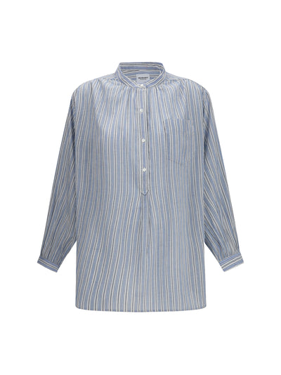 sapha striped cotton voile shirt