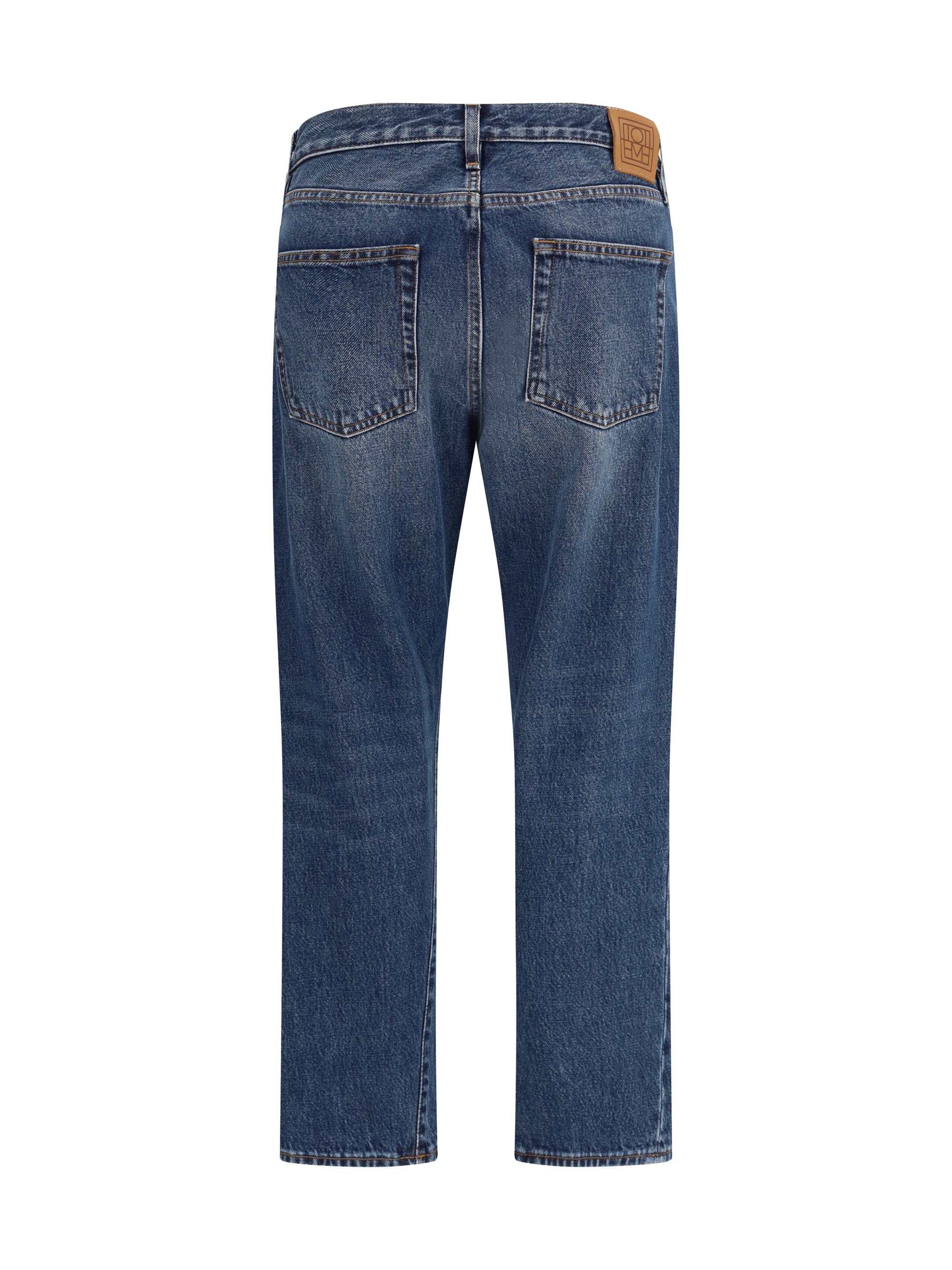 TOTEME 25 washed twisted seam jeans