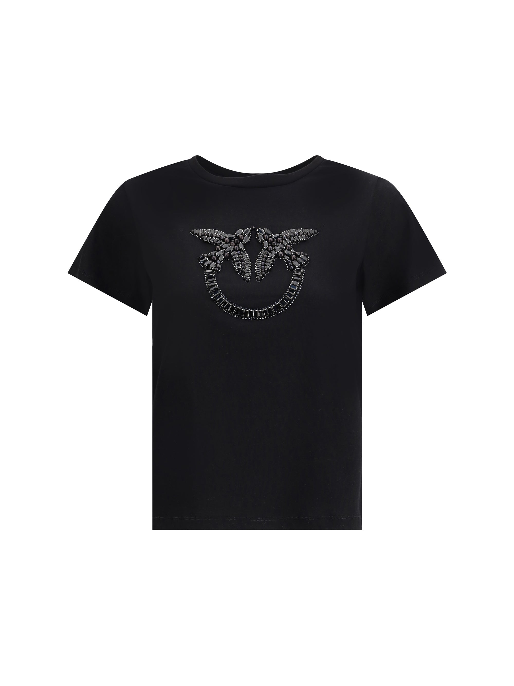 PINKO M embroidered logo t-shirt