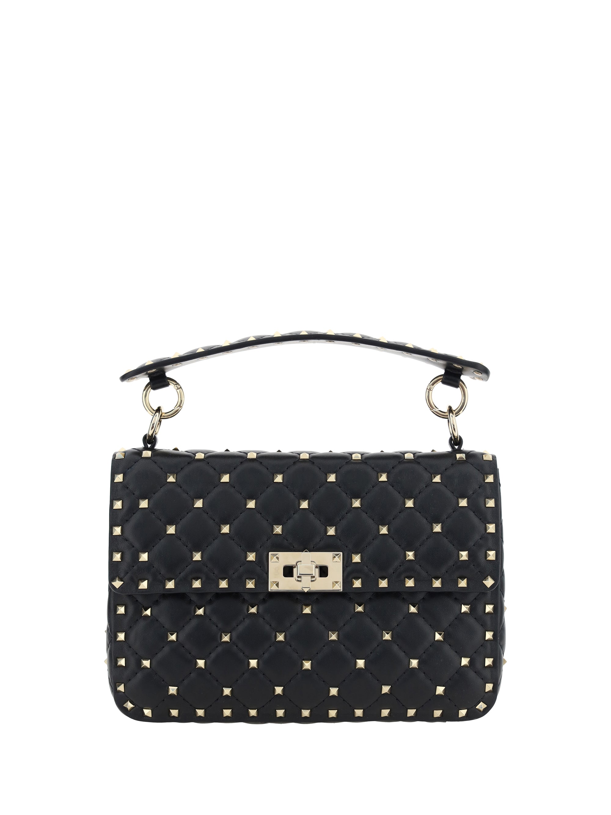 Valentino Garavani Rockstud Spike Leather Shoulder Bag