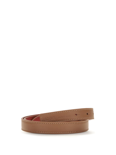 reversible leather belt