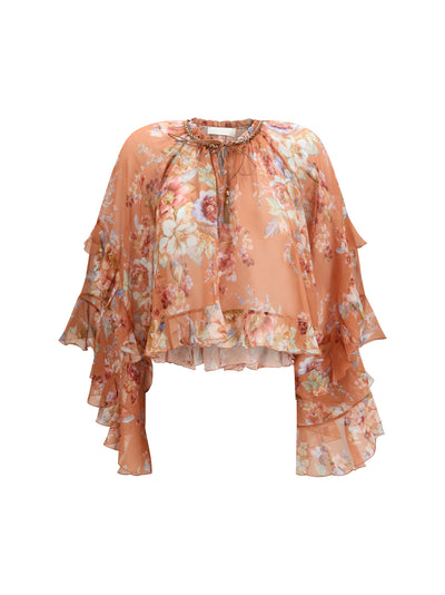 ruffle blouse