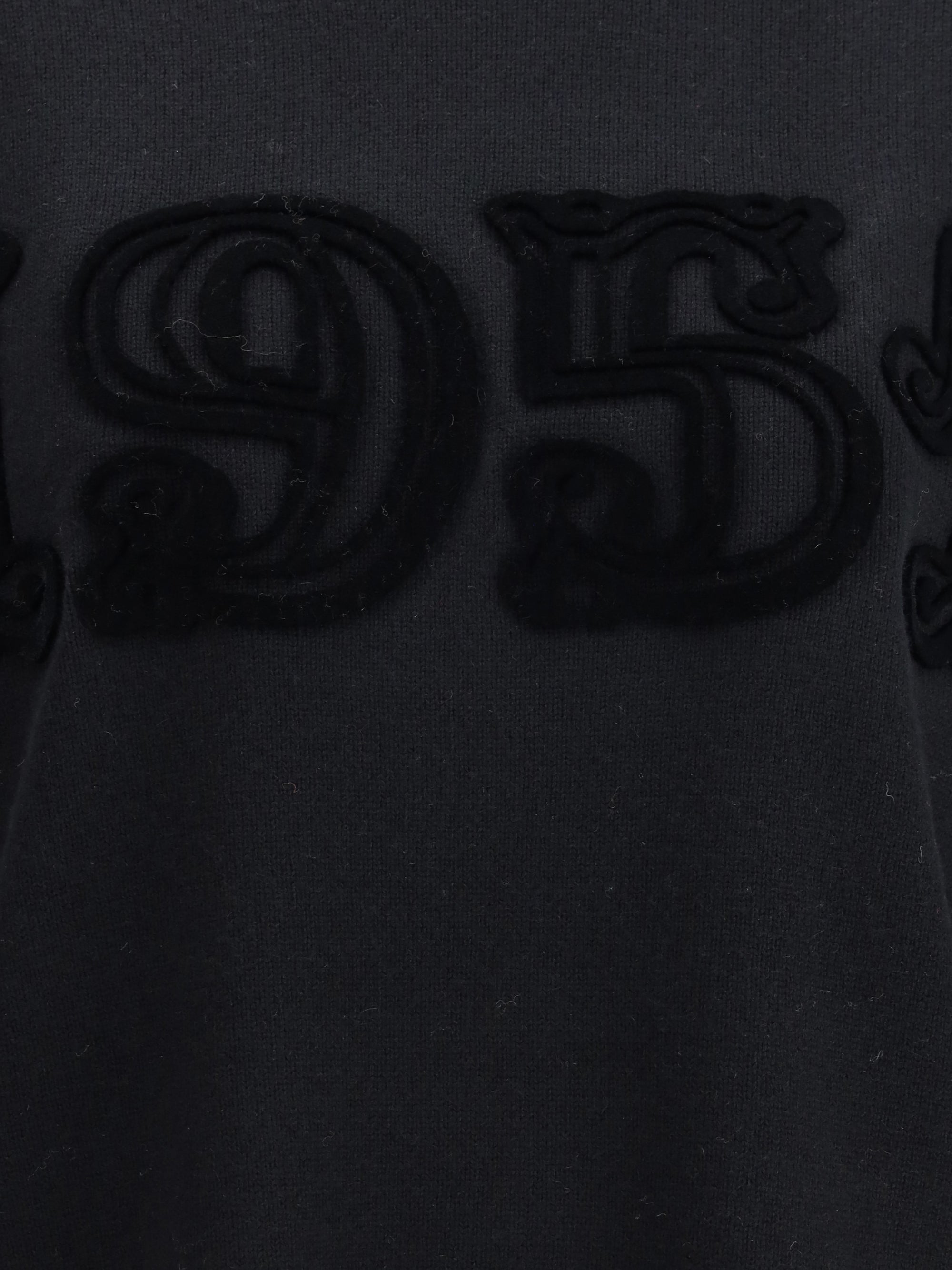 MAX MARA L fido sweater with a 1951 embroidery