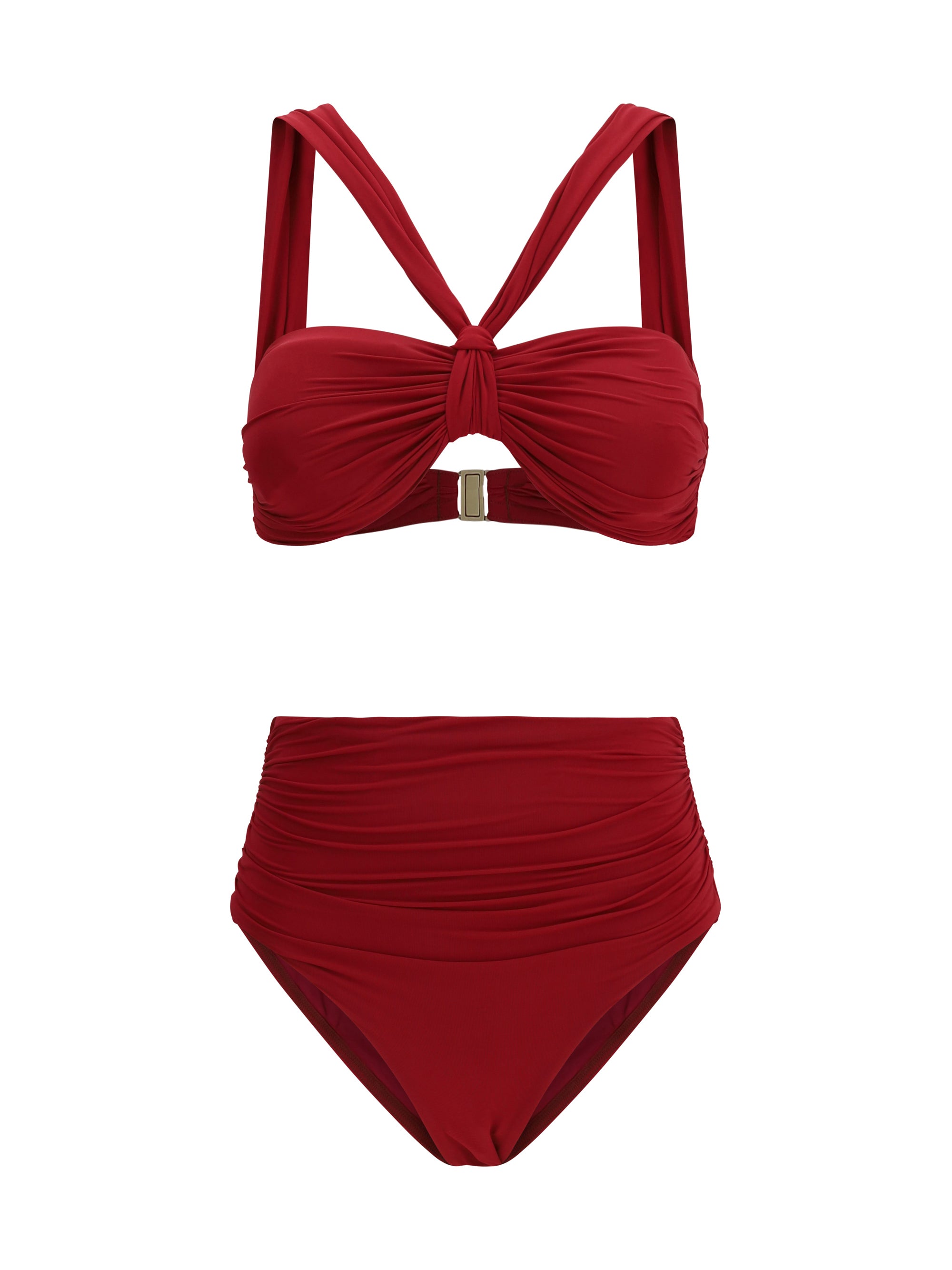 ZIMMERMANN 1 daylight knot detail swimsuit
