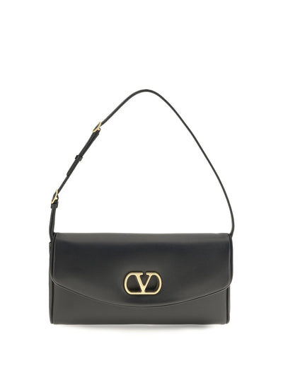 devain leather shoulder bag