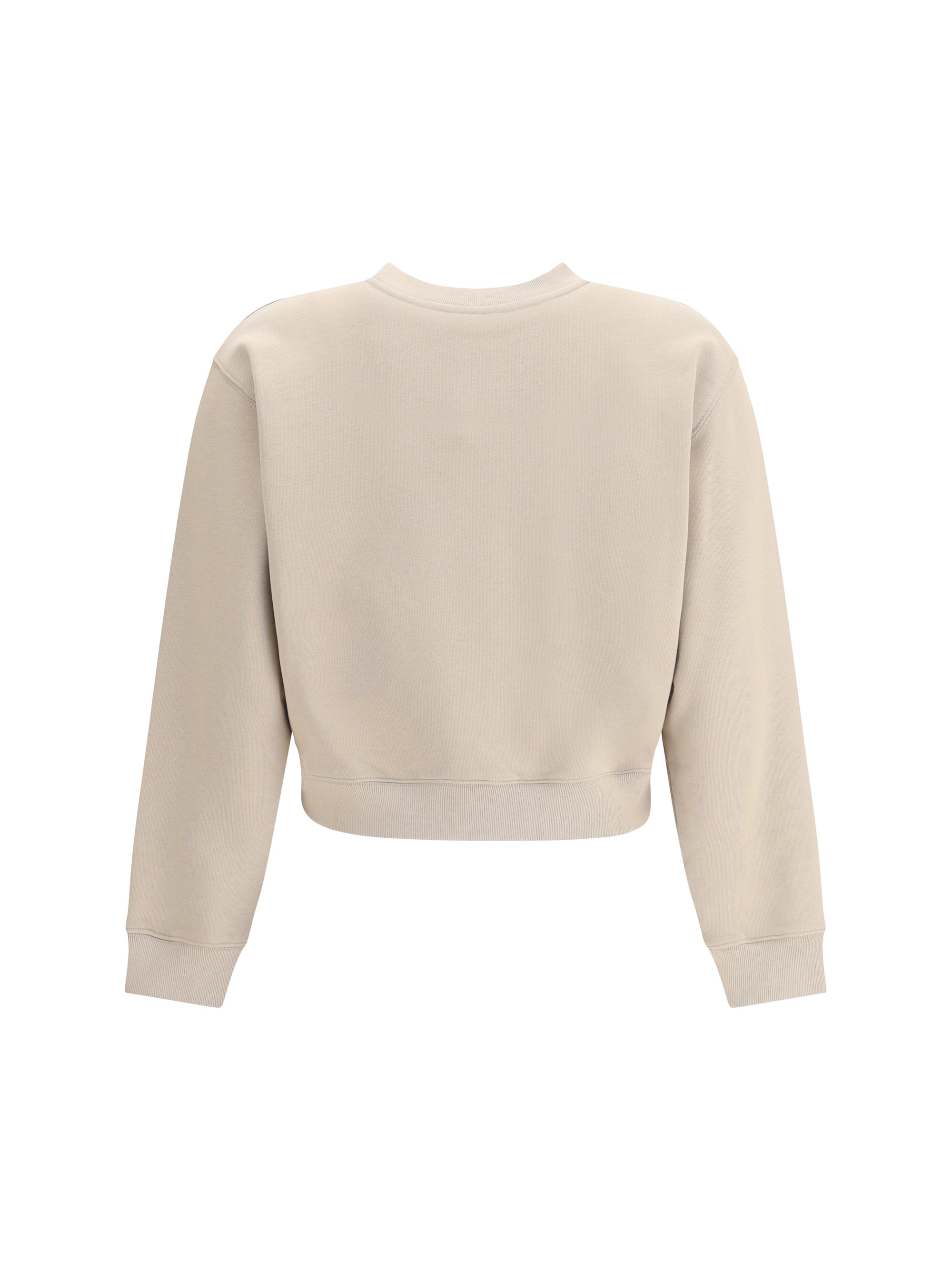 MAISON KITSUNÉ L lady fox crop sweatshirt