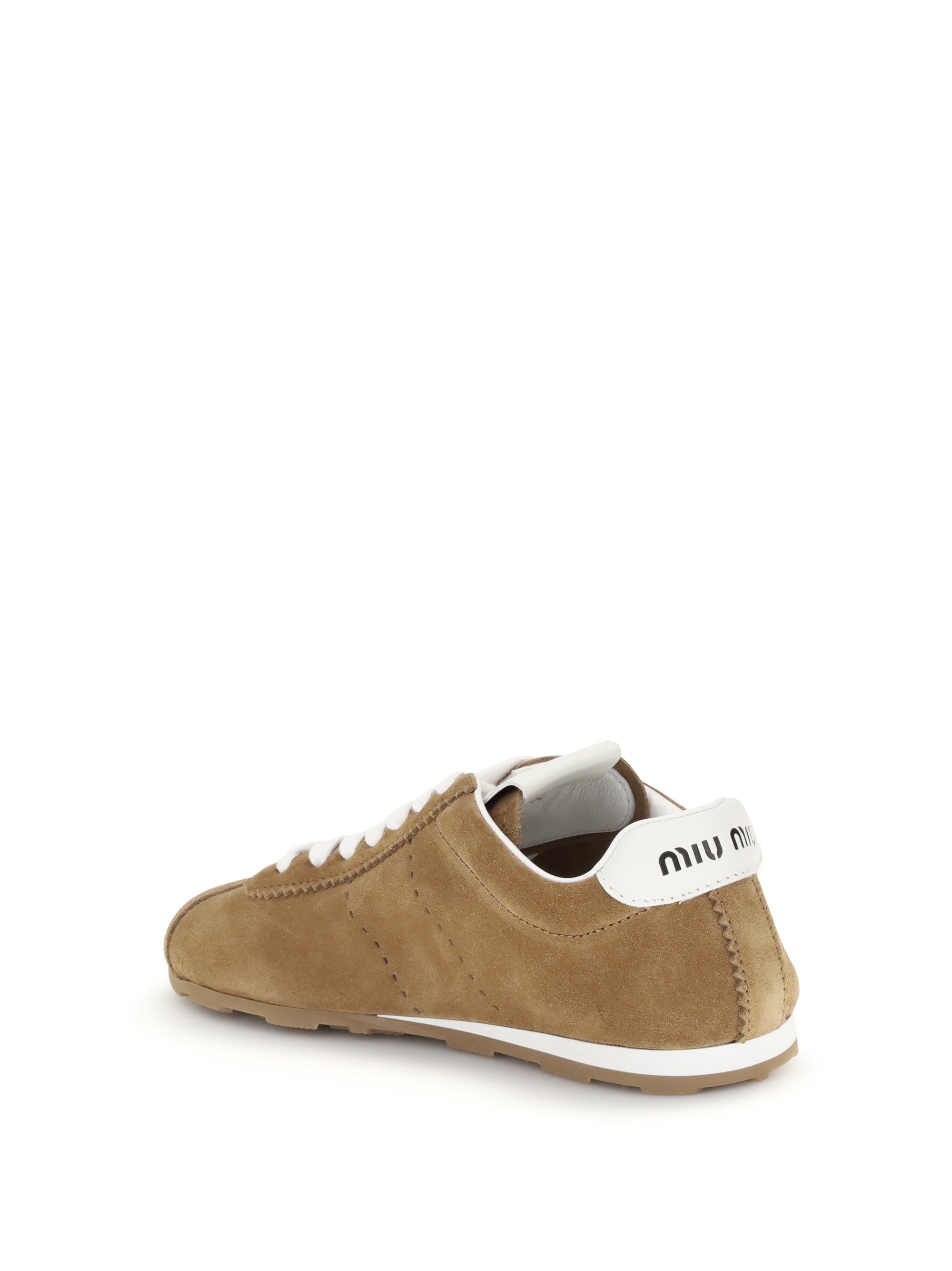 MIU MIU 38 suede plume sneakers