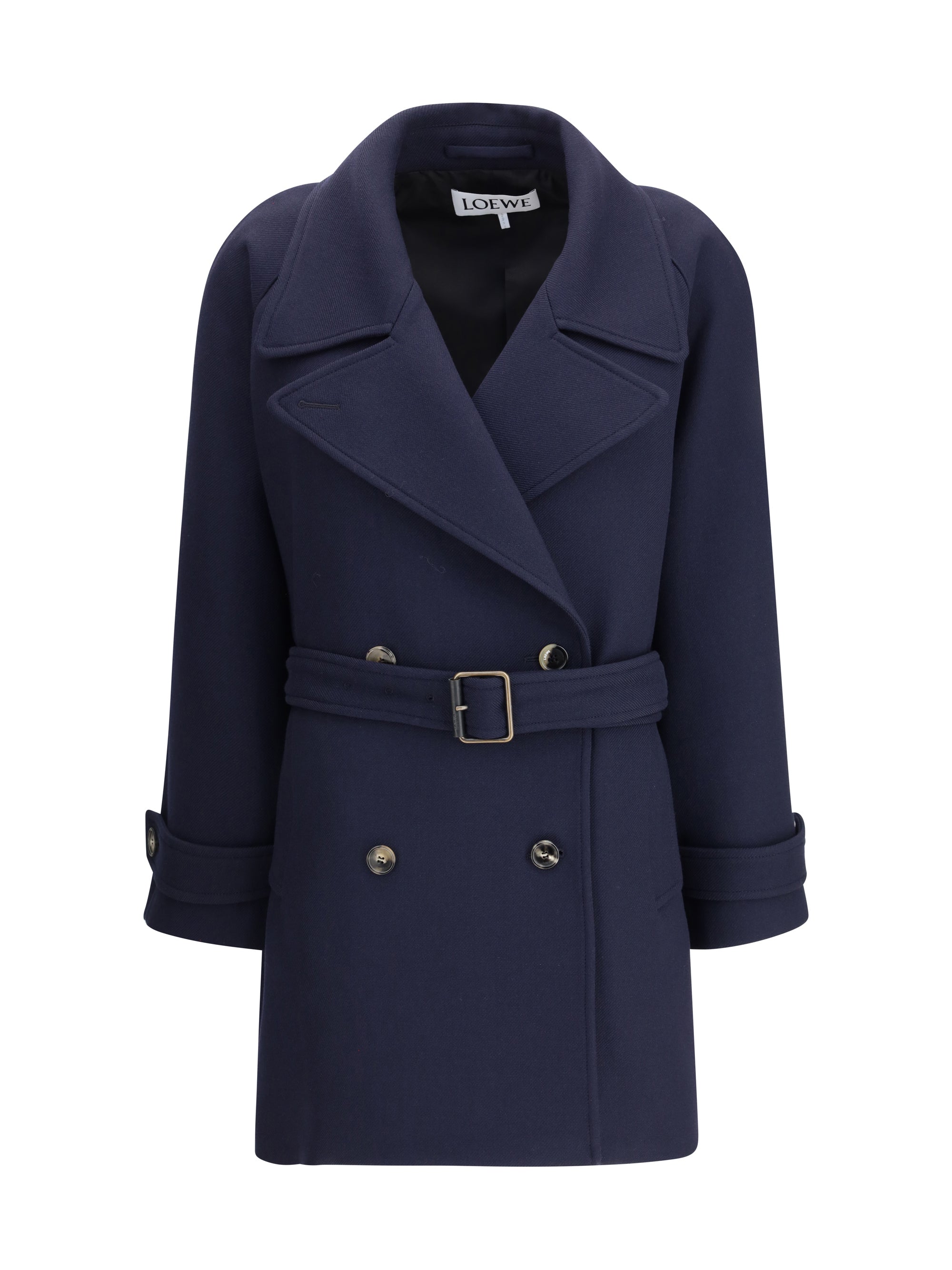 LOEWE 38 double-breasted coat