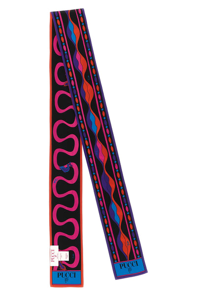 the pucci bandeau scarf represents an accent of pure sartorial luxury