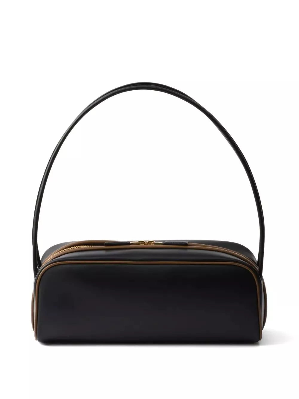 prada swing smooth leather shoulder bag