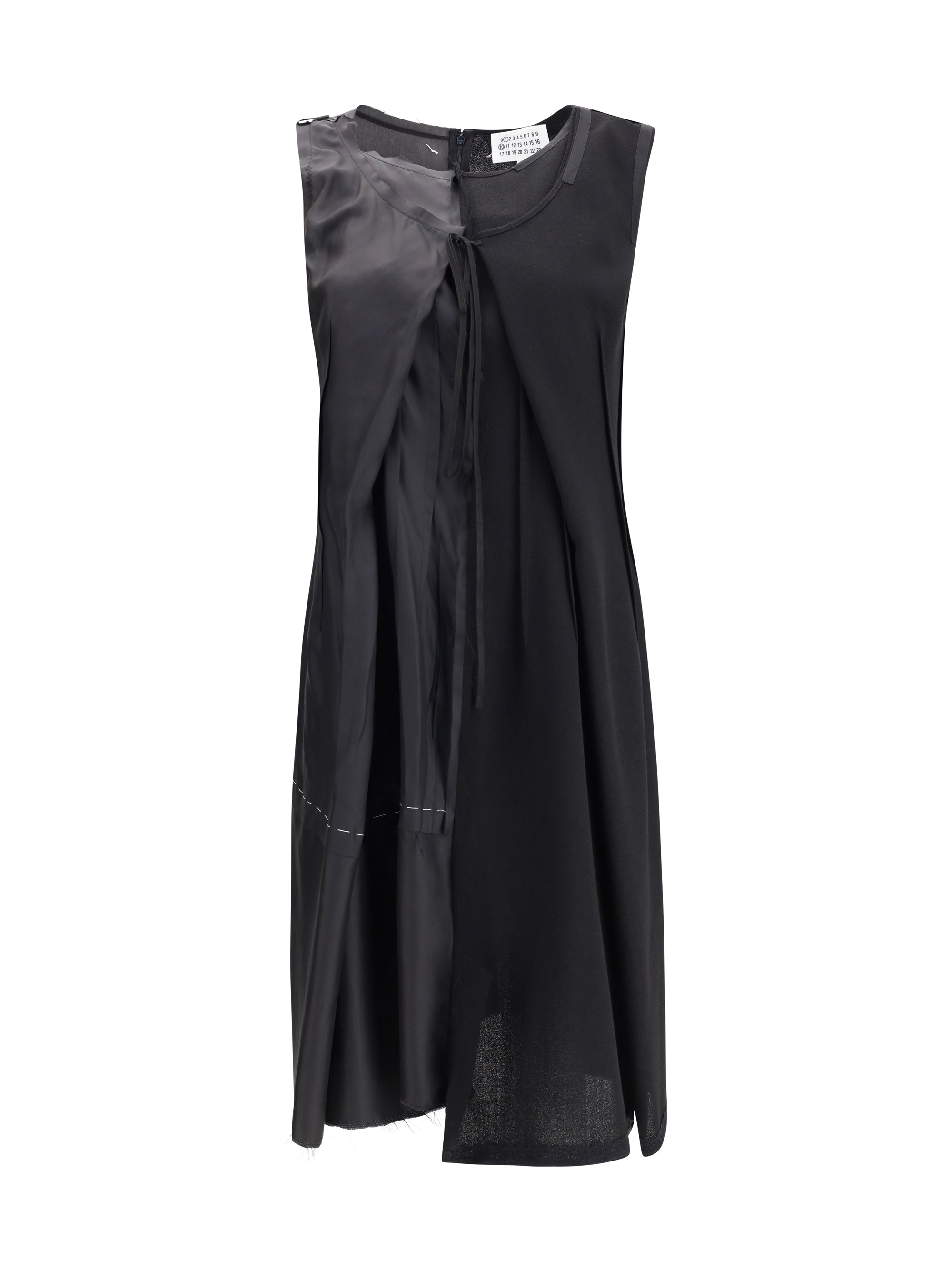 MARGIELA 42 virgin wool midi dress