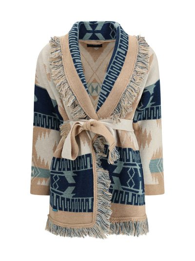 icon jacquard cardigan