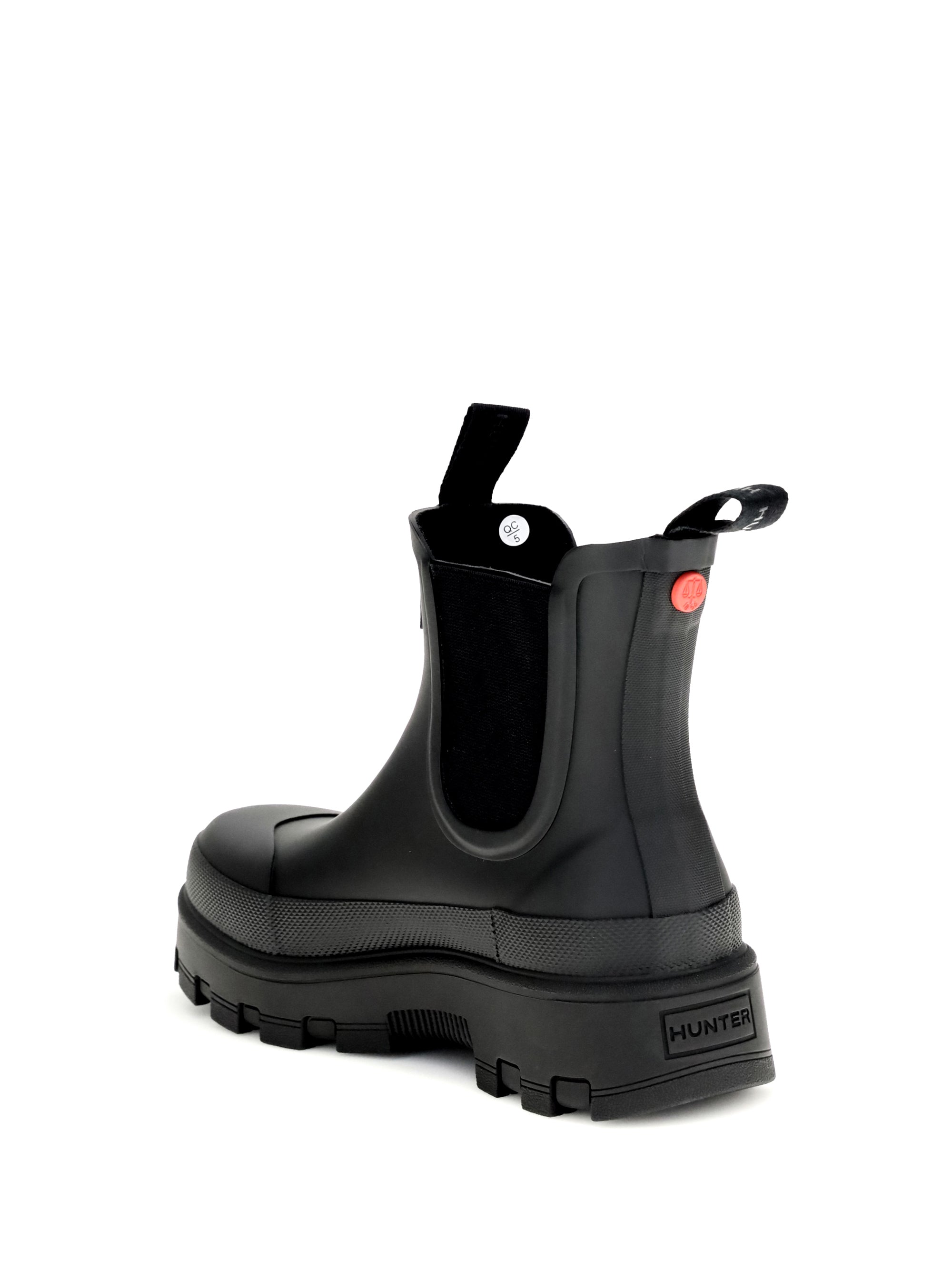 HUNTER 36 elements unisex rubber chelsea ankle boots