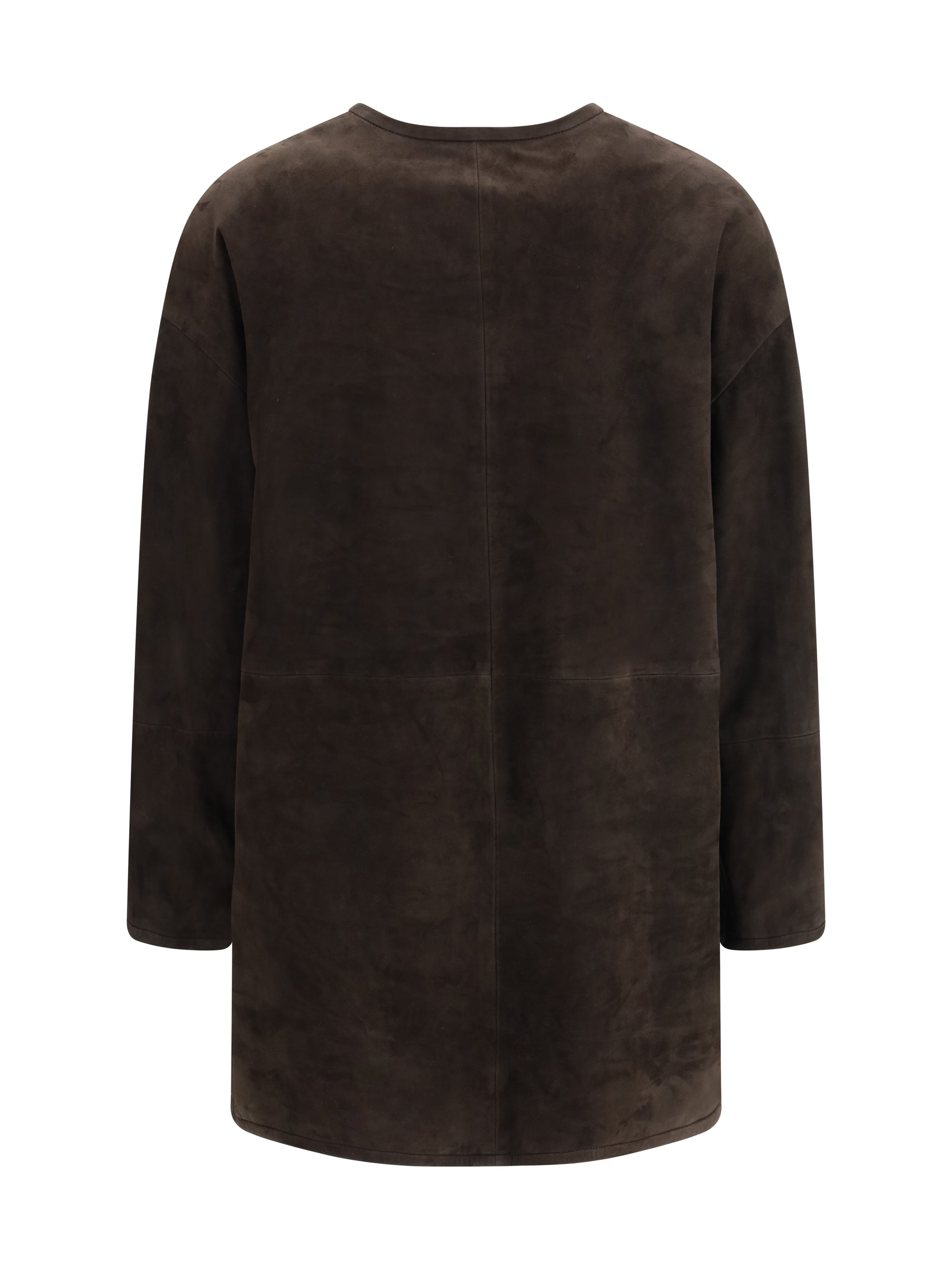 LOULOU DE SAISON 36 waren suede coat