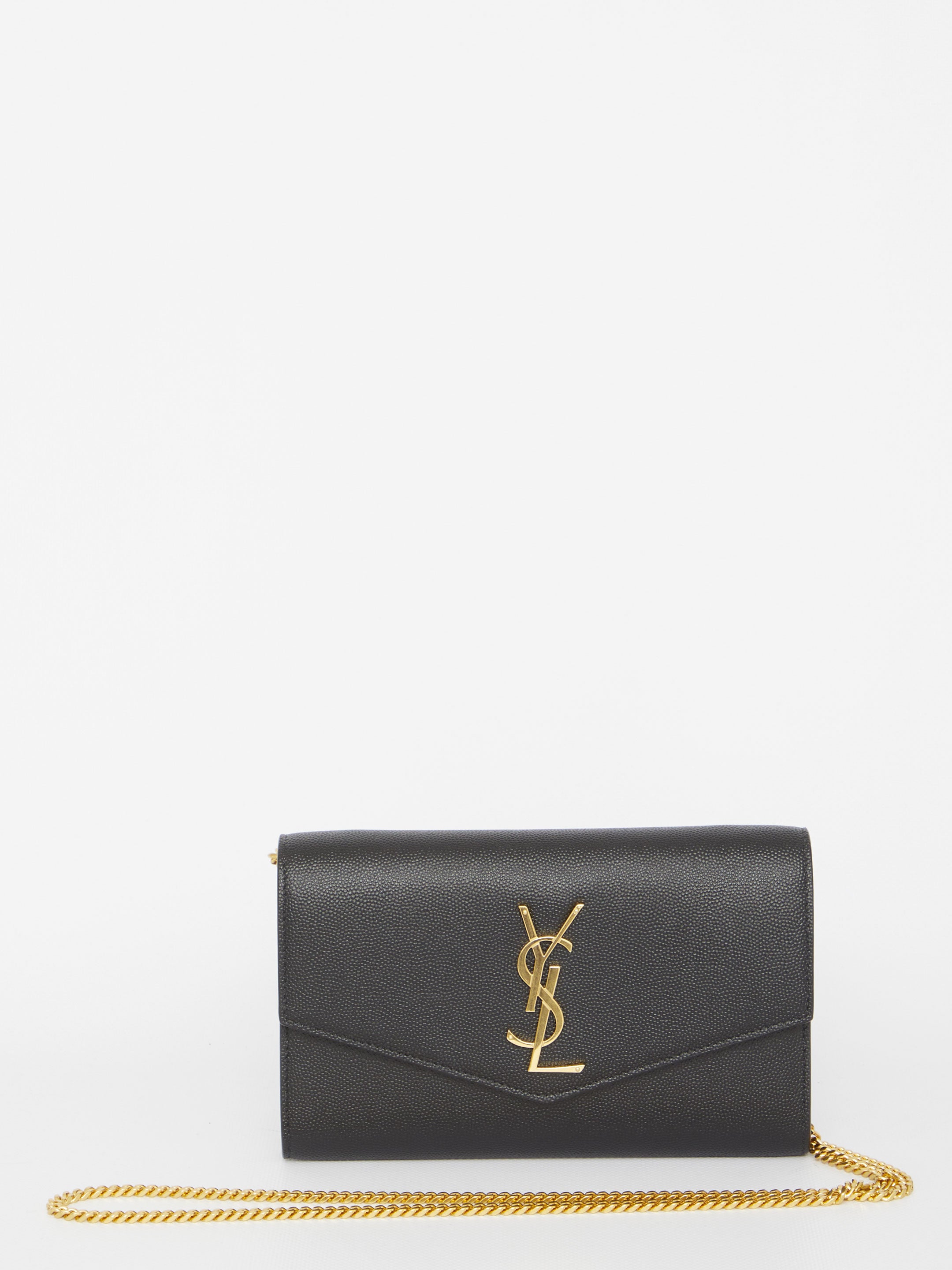 SAINT LAURENT OS uptown pouch with chain