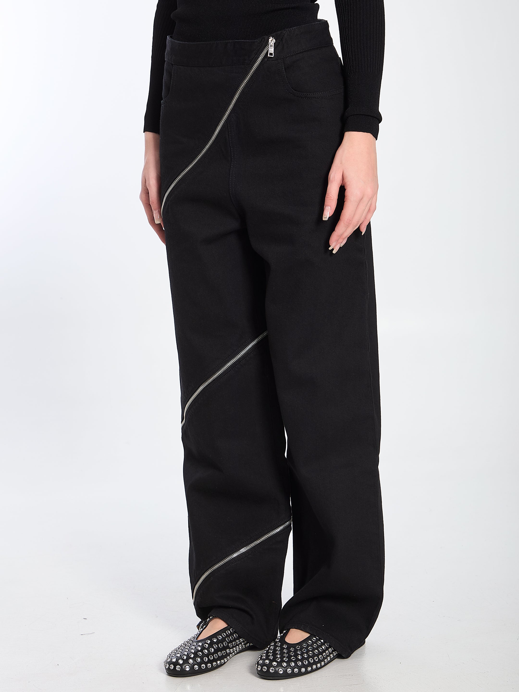 ALAIA 38 spiral jeans