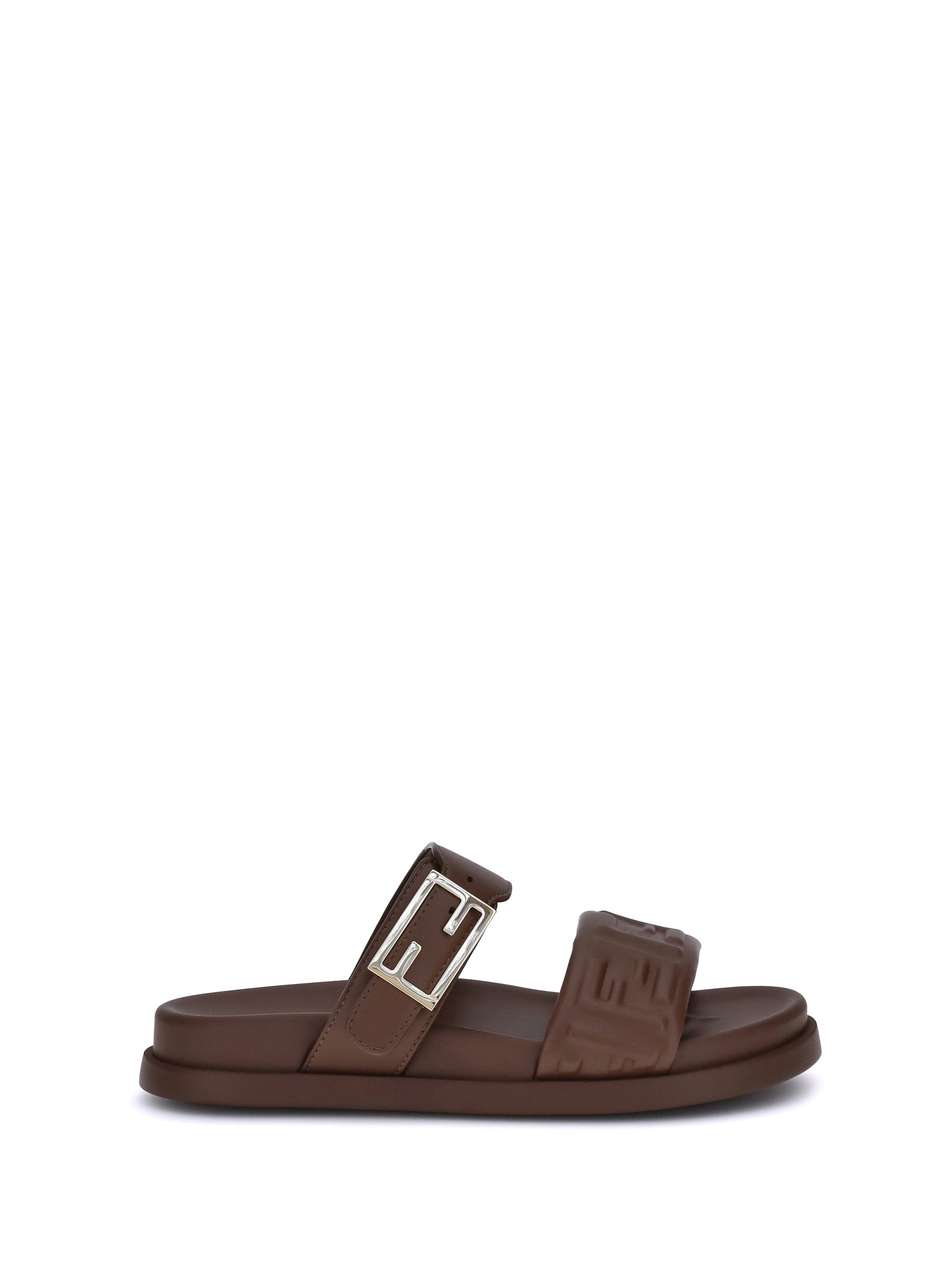 FENDI 36 logoed sandals